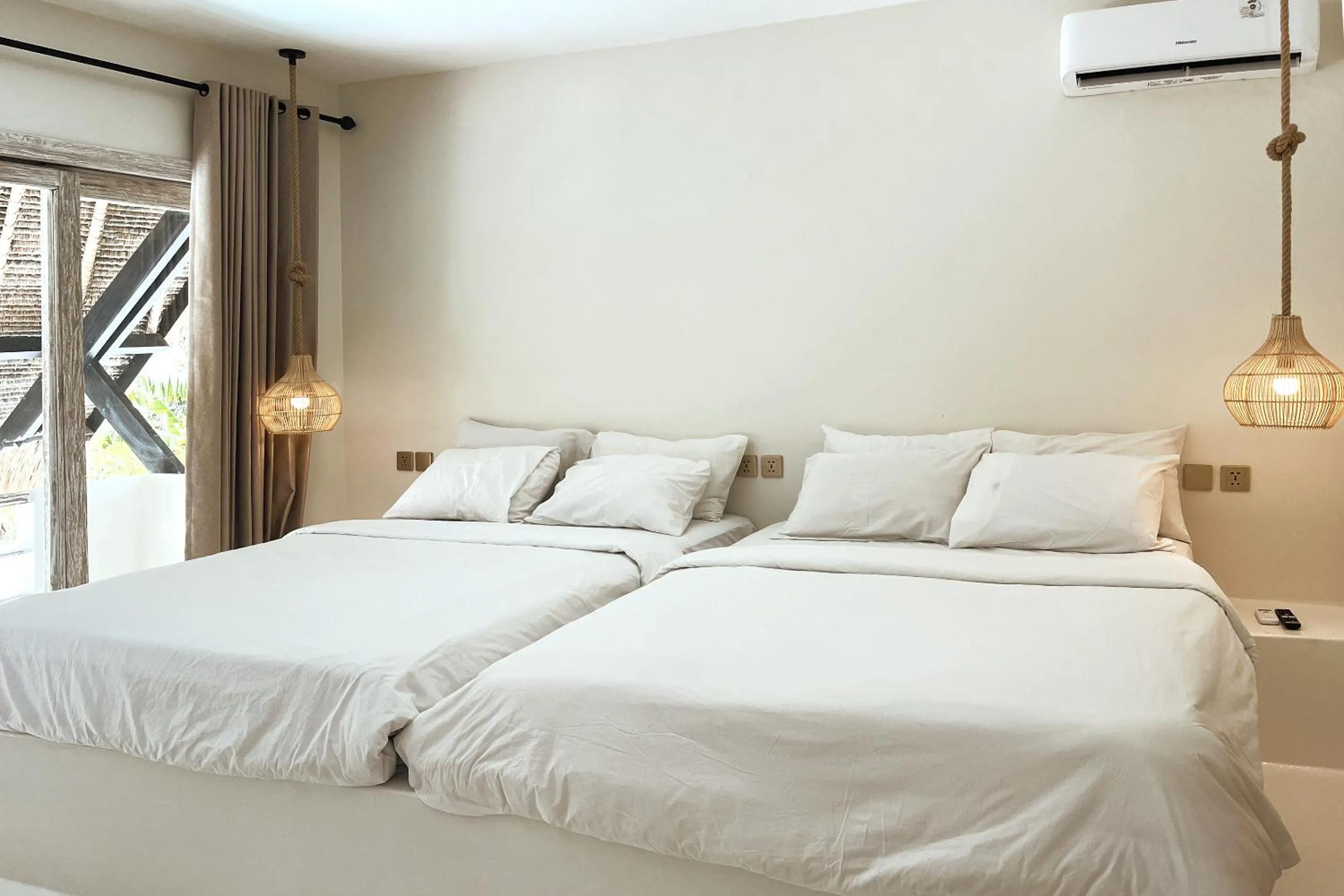 Bed in Villa de Malicott Athena Seminyak