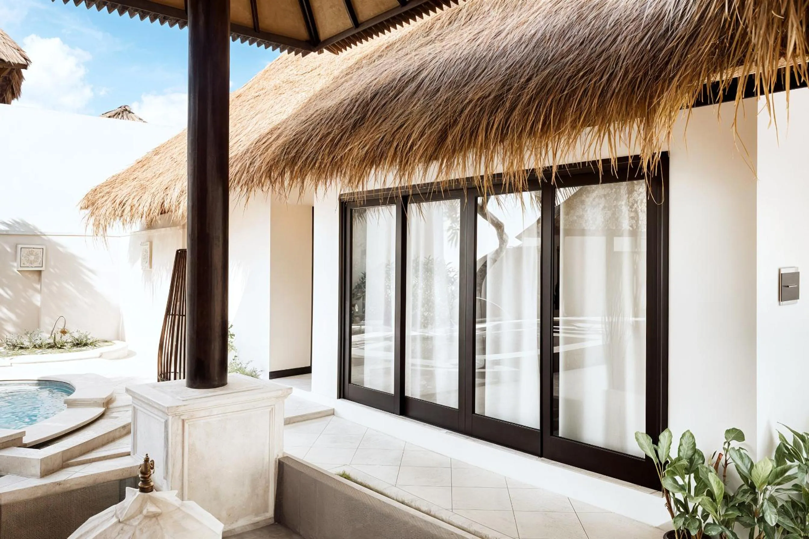 Seating area in Villa de Malicott