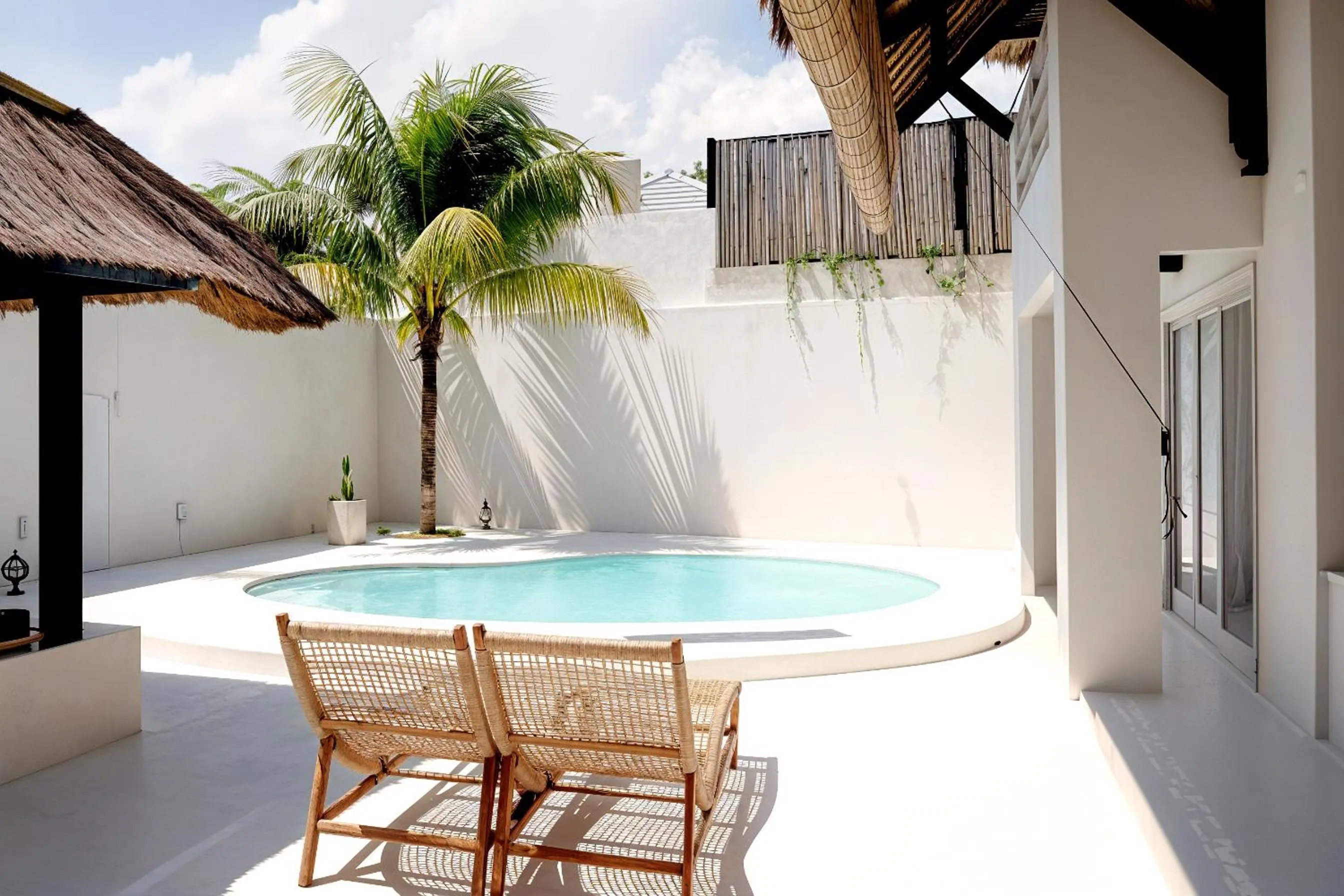 Swimming pool in Villa de Malicott