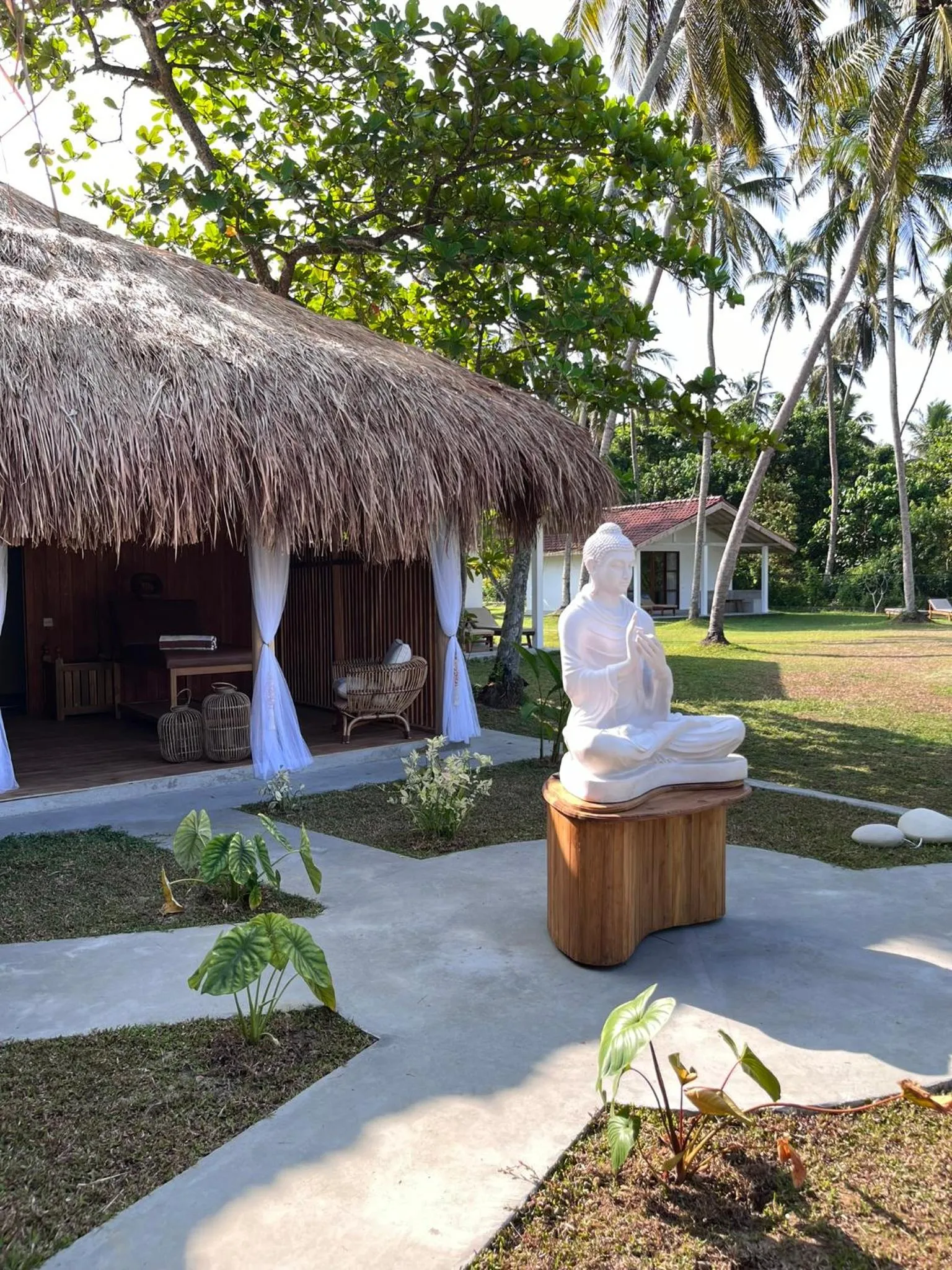 Garden view in Simply Peace