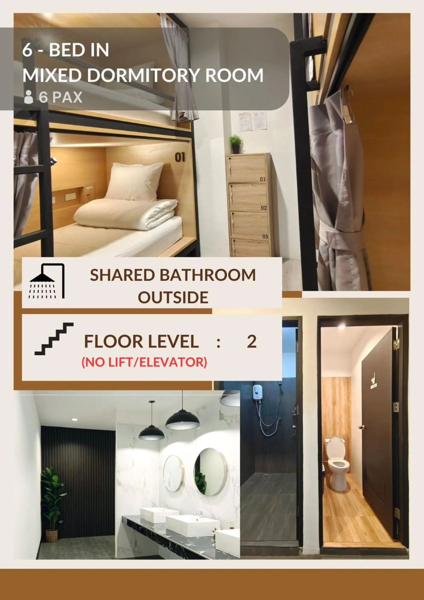 Bedroom, Bed in Hope Hostel Hatyai