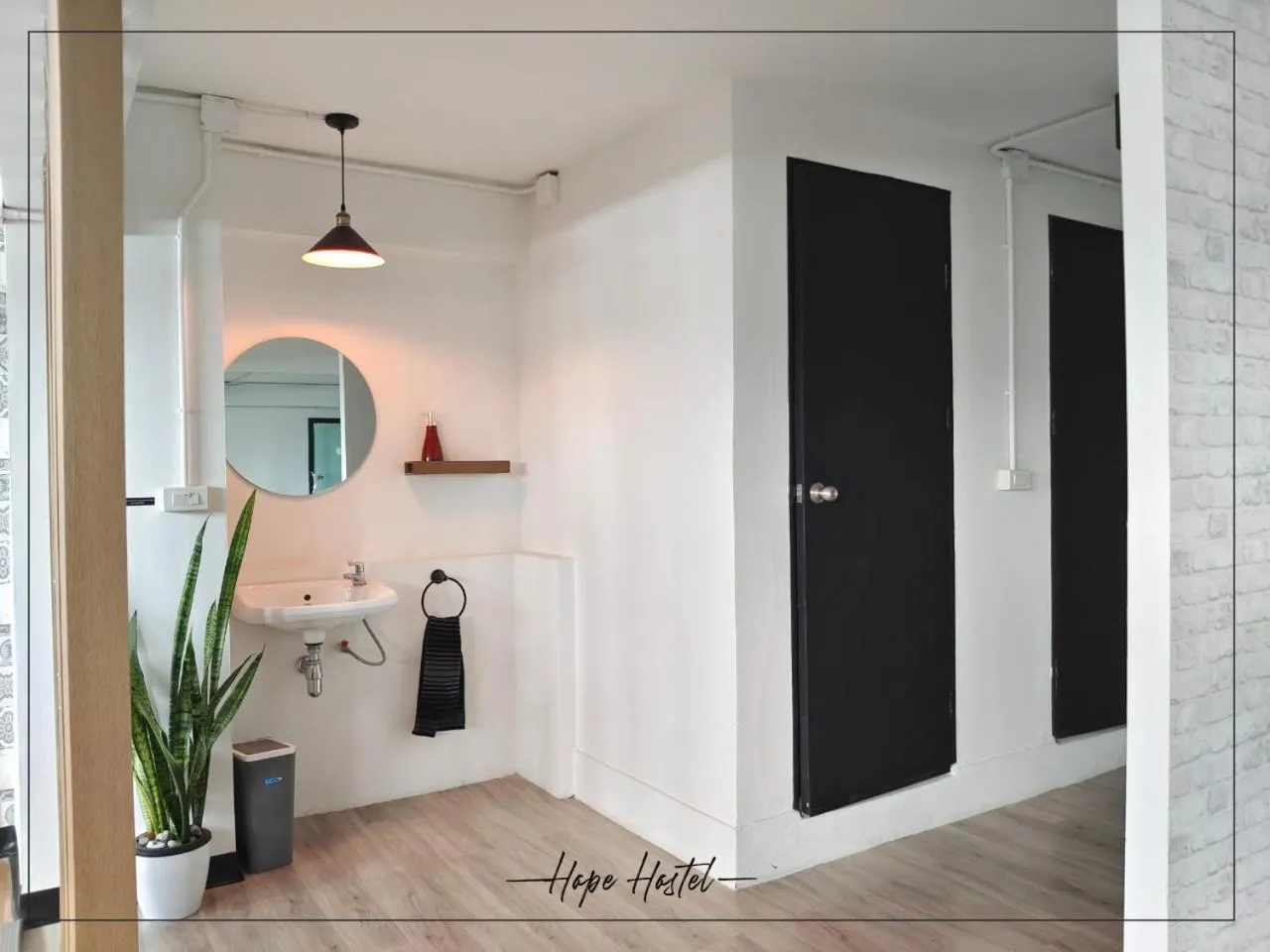 Living room in Hope Hostel Hatyai