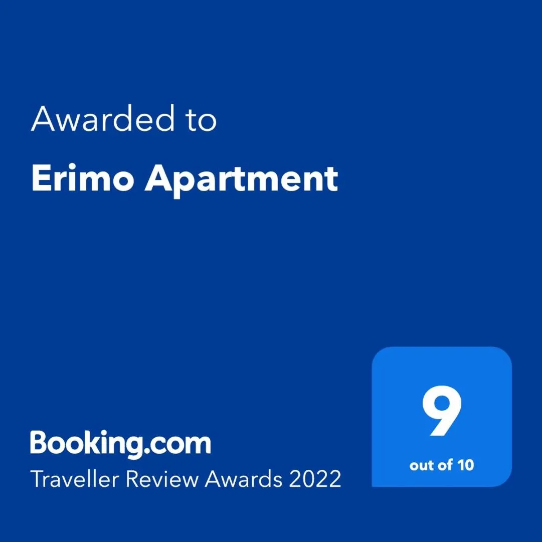 Certificate/Award in Guesthouse Erimo Apartment