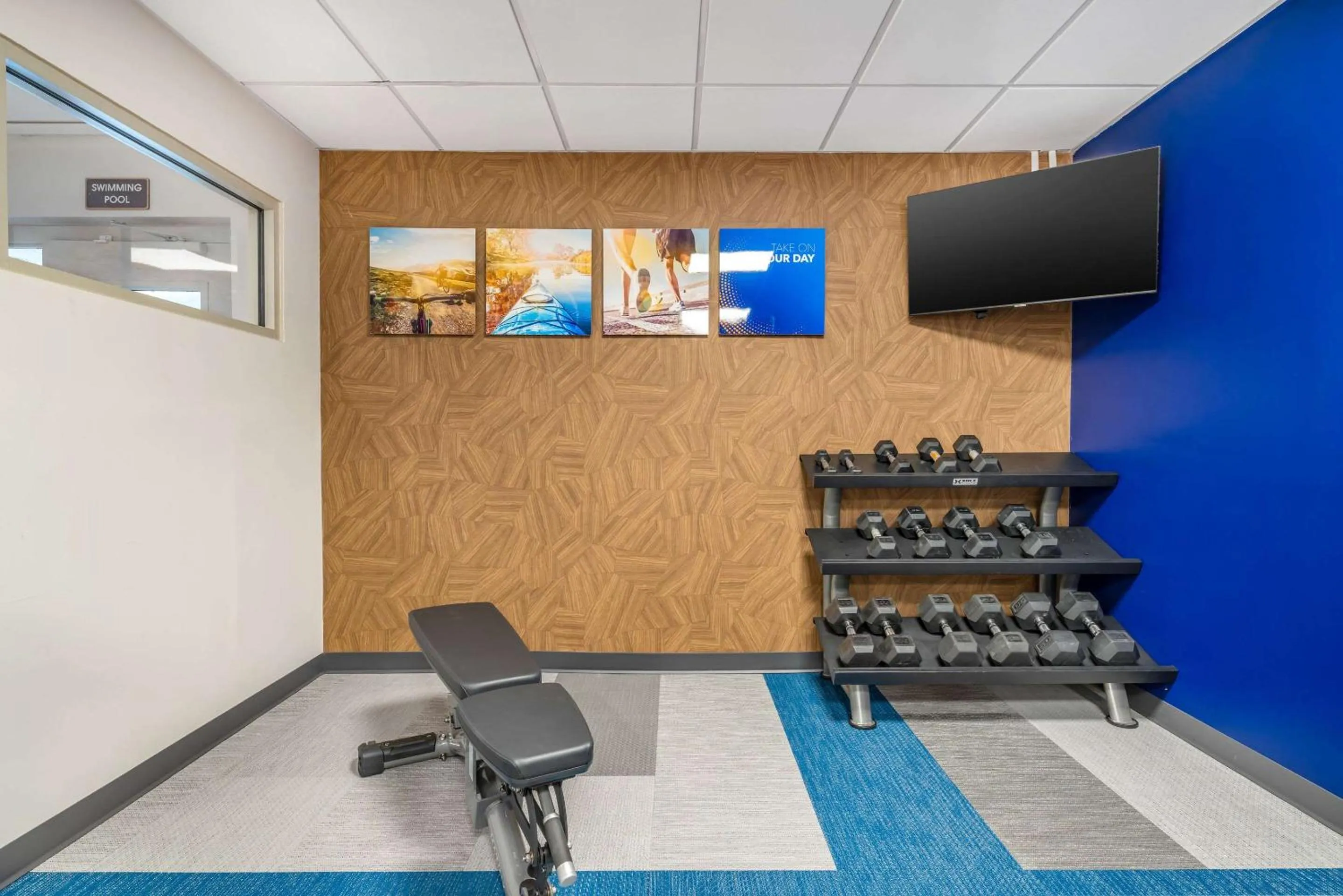 Fitness centre/facilities in Grand Hotel Madison