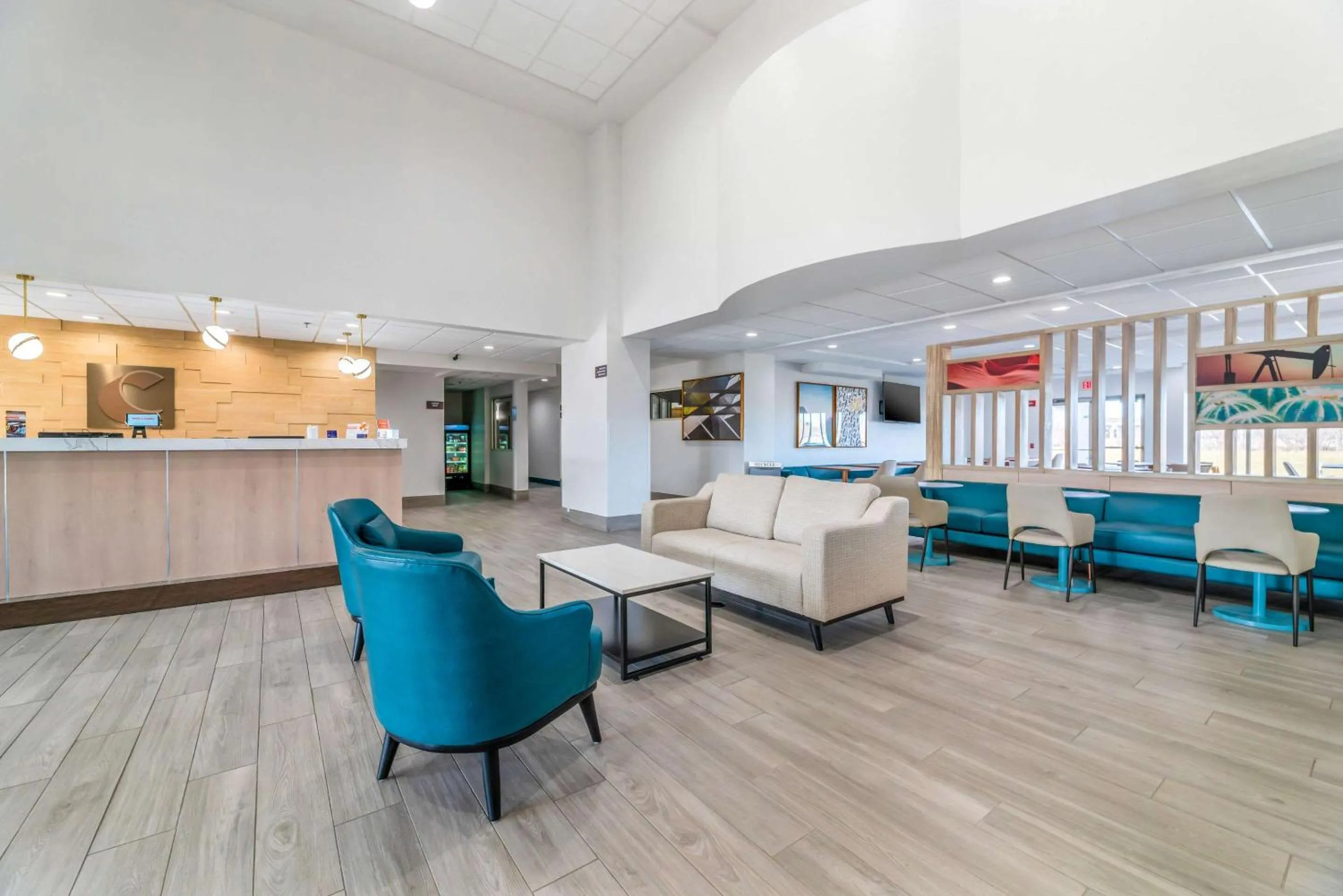 Lobby or reception in Grand Hotel Madison