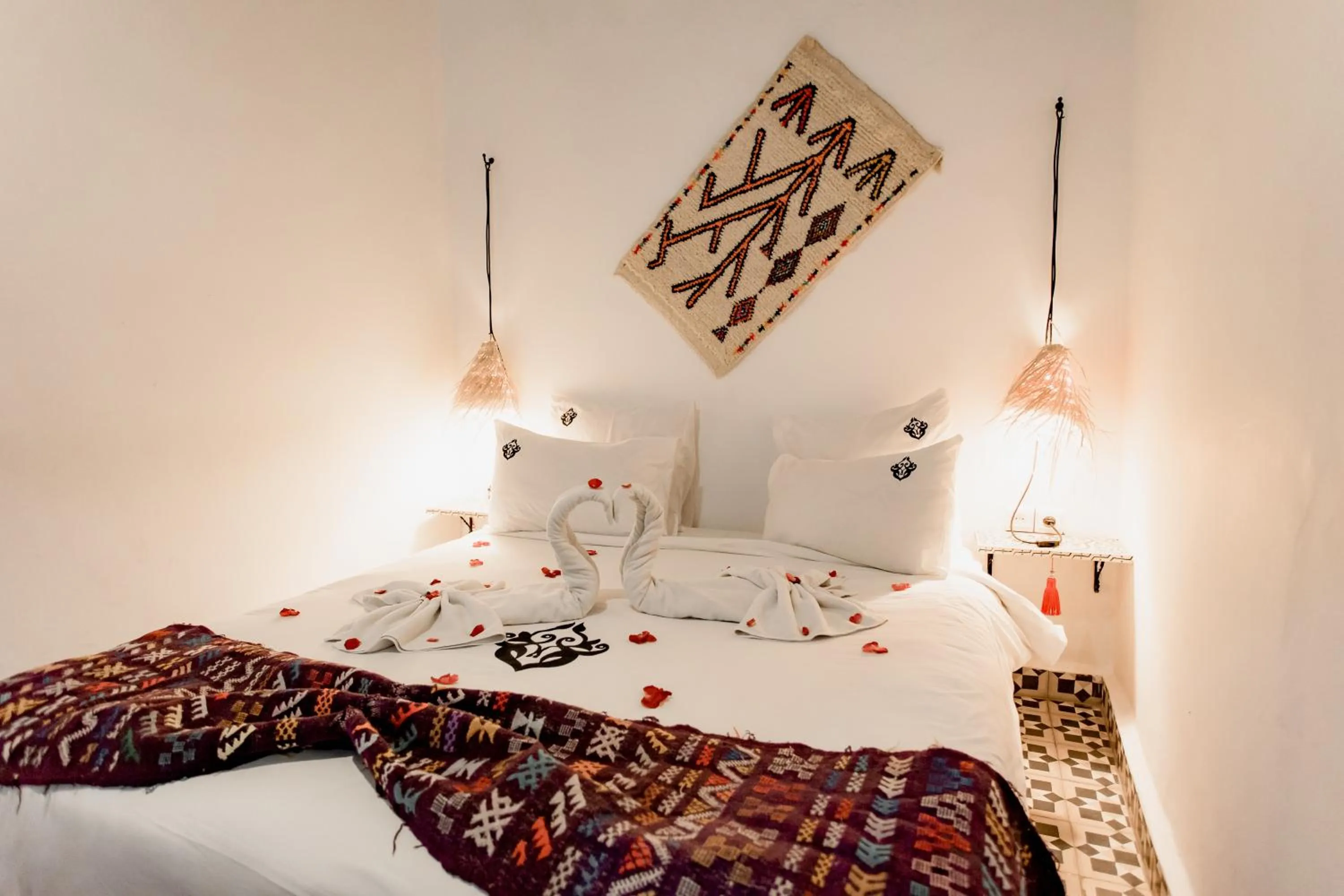 Bedroom, Bed in Riad Art & Emotions Boutique Hotel & Spa