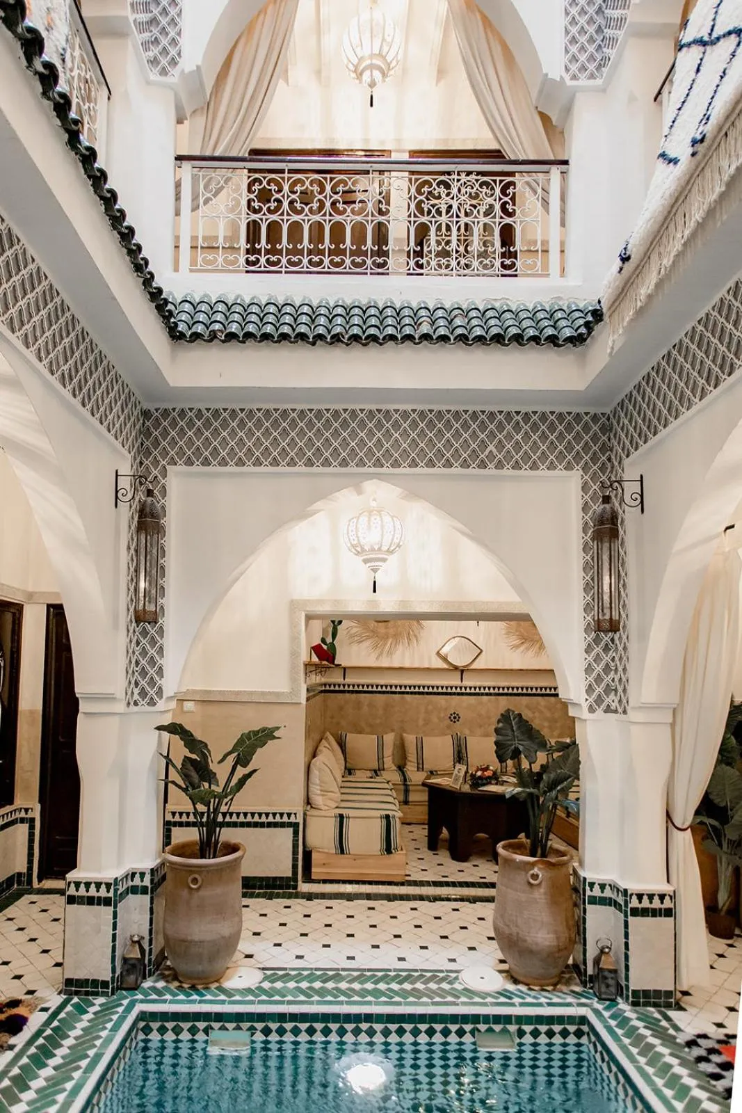 Living room in Riad Art & Emotions Boutique Hotel & Spa