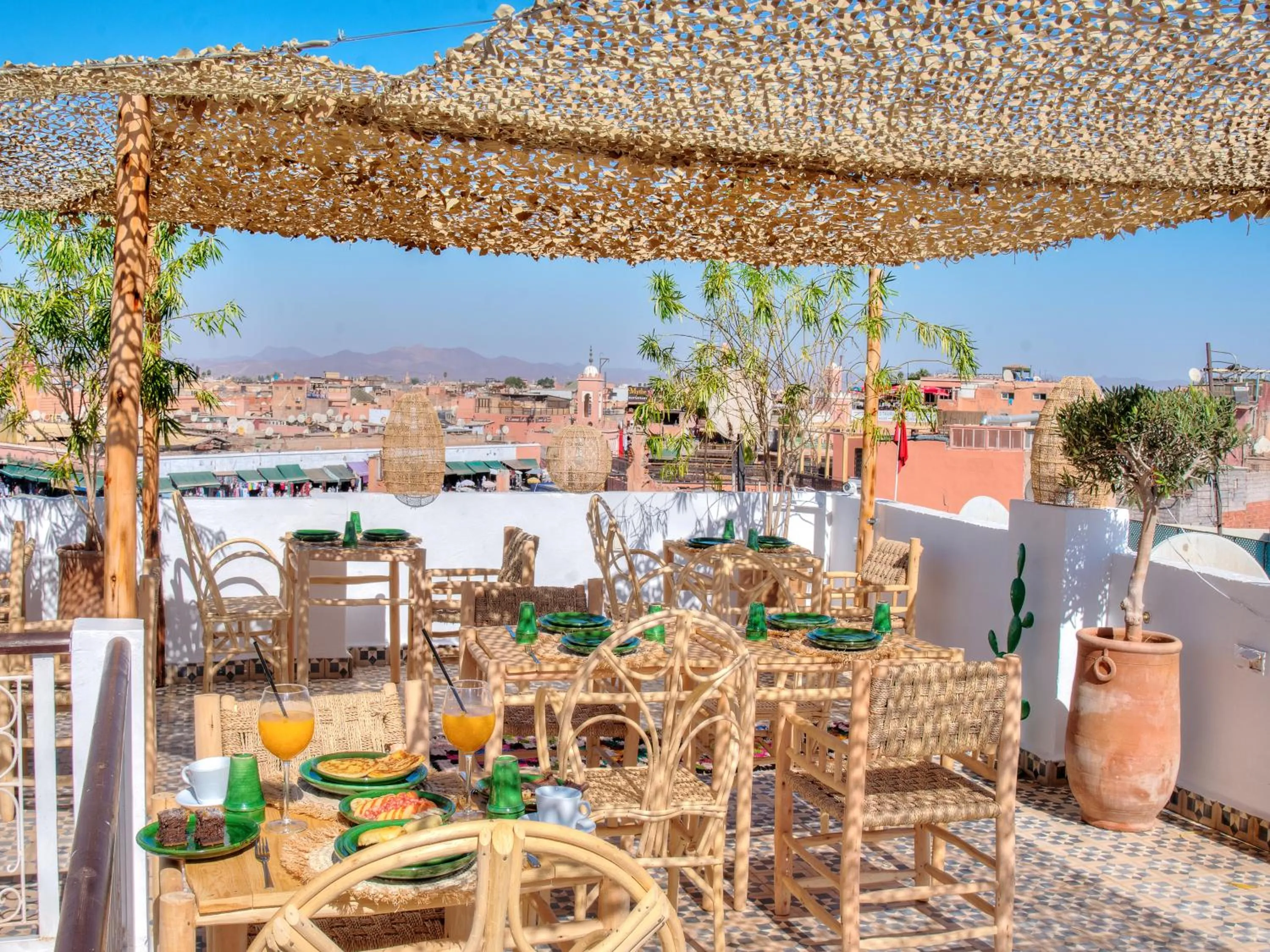 Patio in Riad Art & Emotions Boutique Hotel & Spa