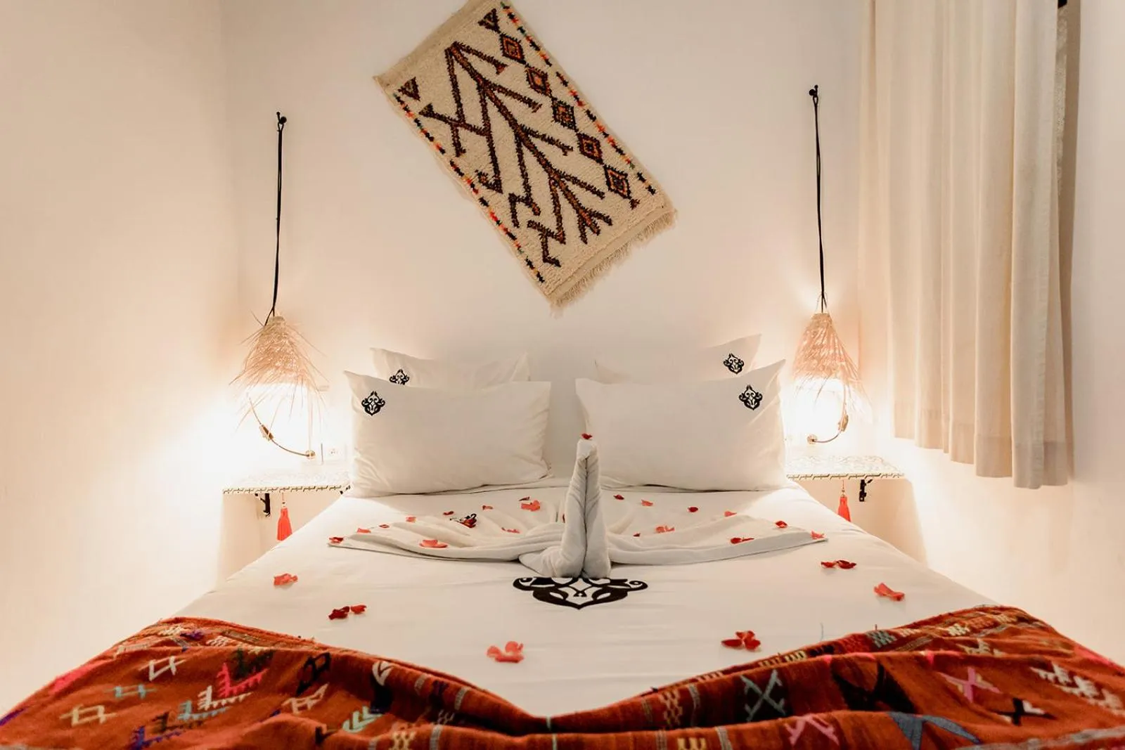 Decorative detail, Bed in Riad Art & Emotions Boutique Hotel & Spa