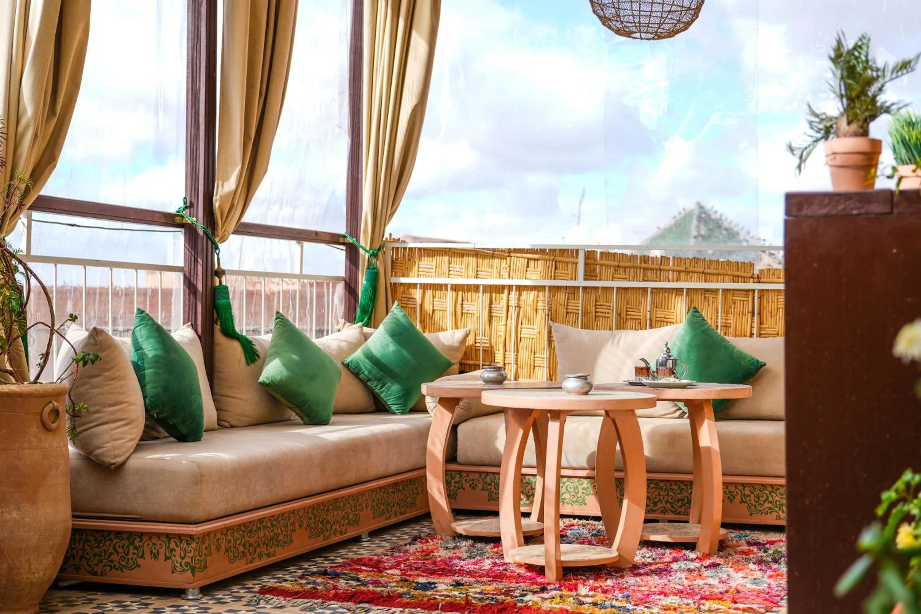 Patio in Riad Art & Emotions Boutique Hotel & Spa