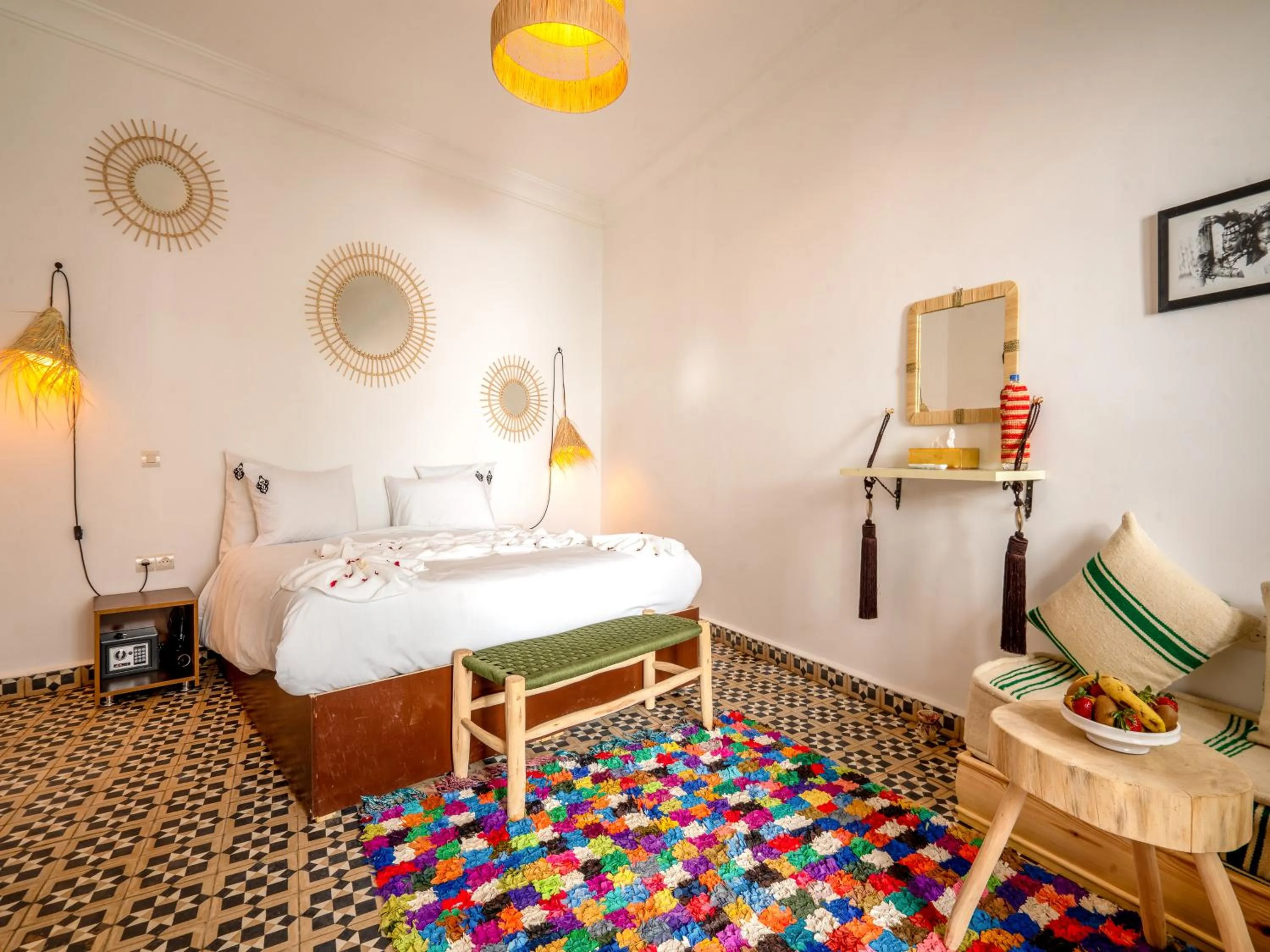 Bedroom, Bed in Riad Art & Emotions Boutique Hotel & Spa