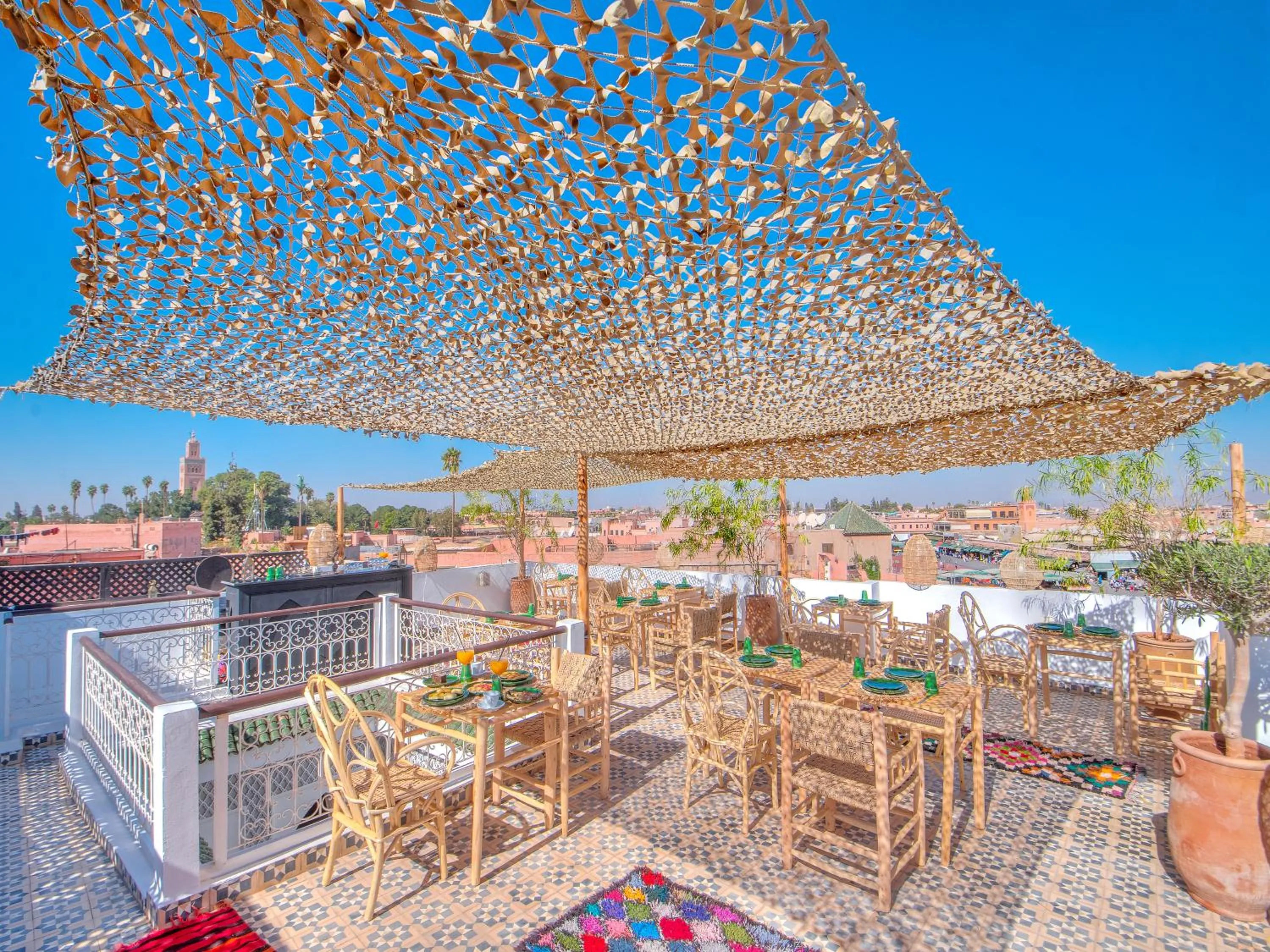 Patio in Riad Art & Emotions Boutique Hotel & Spa