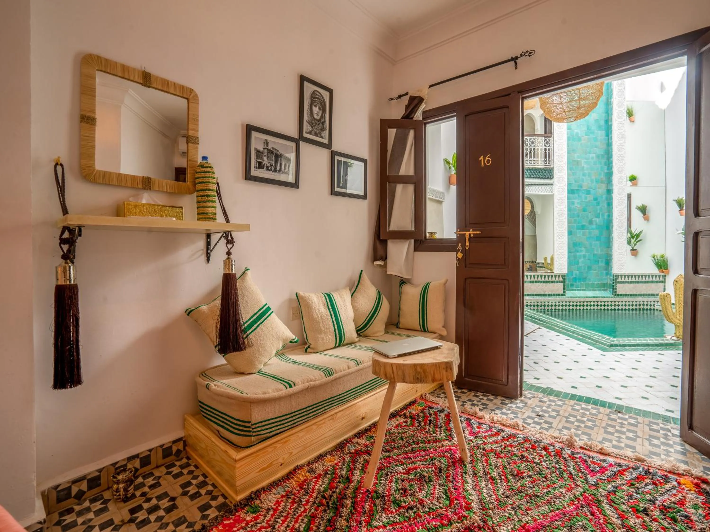 Pool view in Riad Art & Emotions Boutique Hotel & Spa