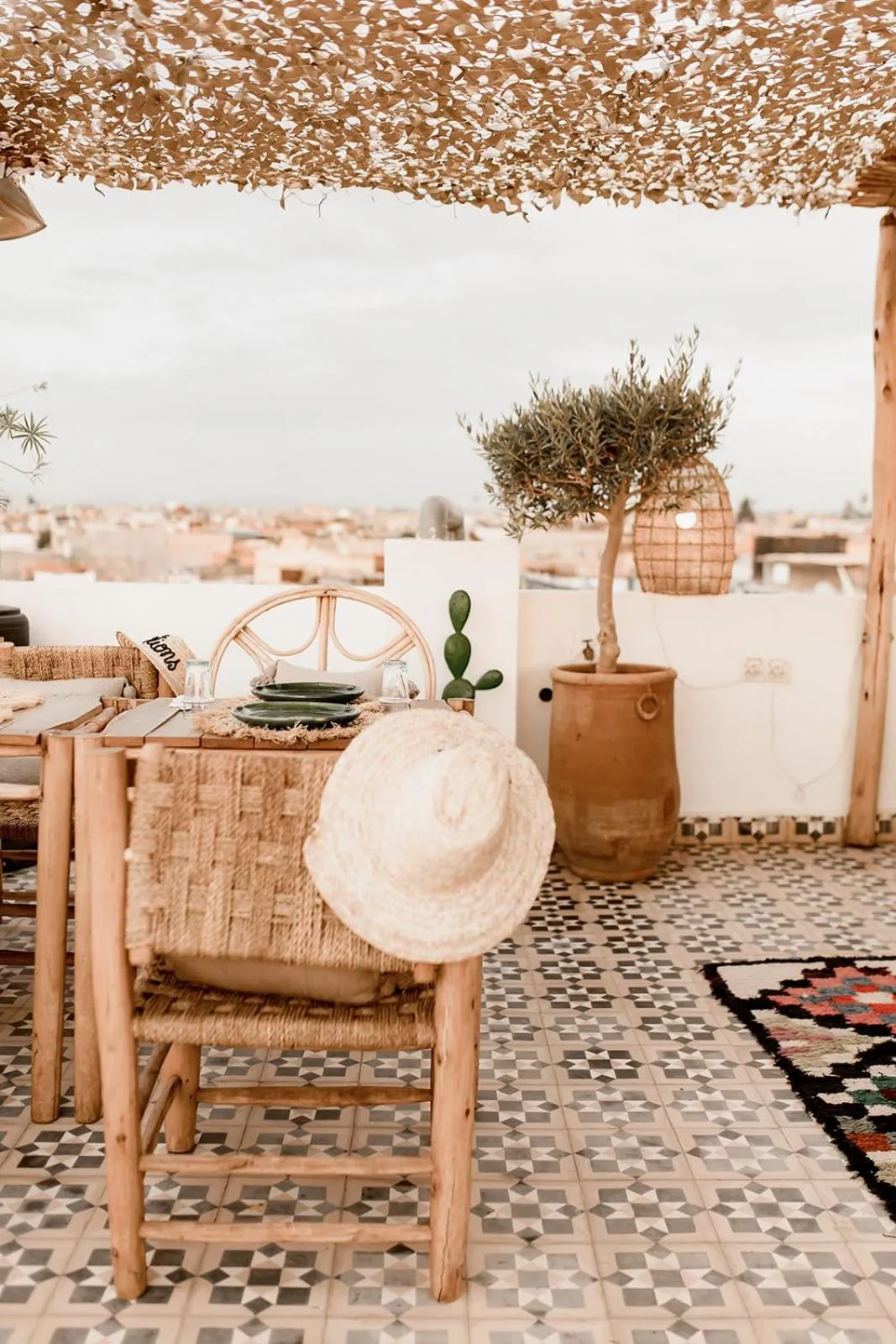 Patio in Riad Art & Emotions Boutique Hotel & Spa