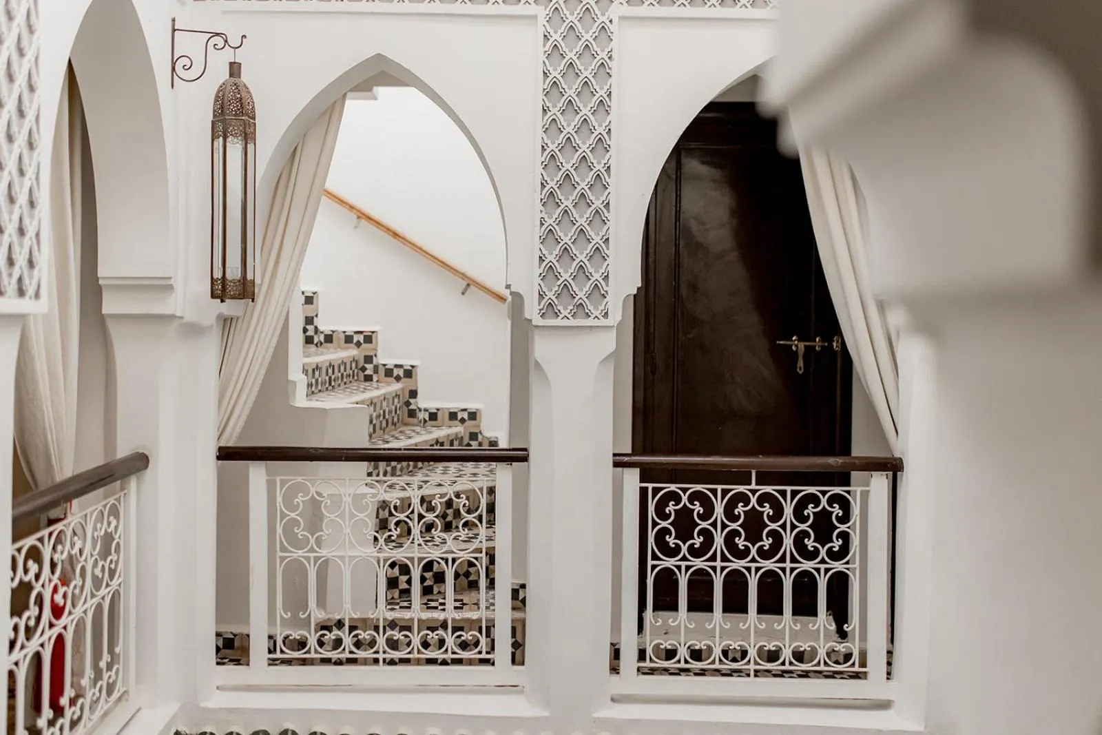 Inner courtyard view in Riad Art & Emotions Boutique Hotel & Spa