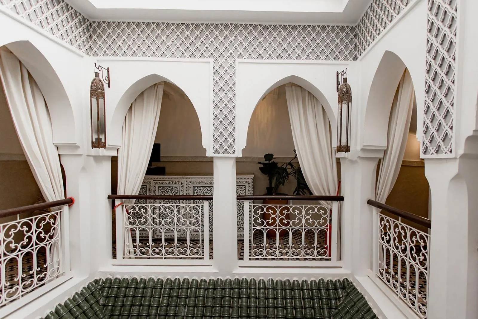 Inner courtyard view in Riad Art & Emotions Boutique Hotel & Spa