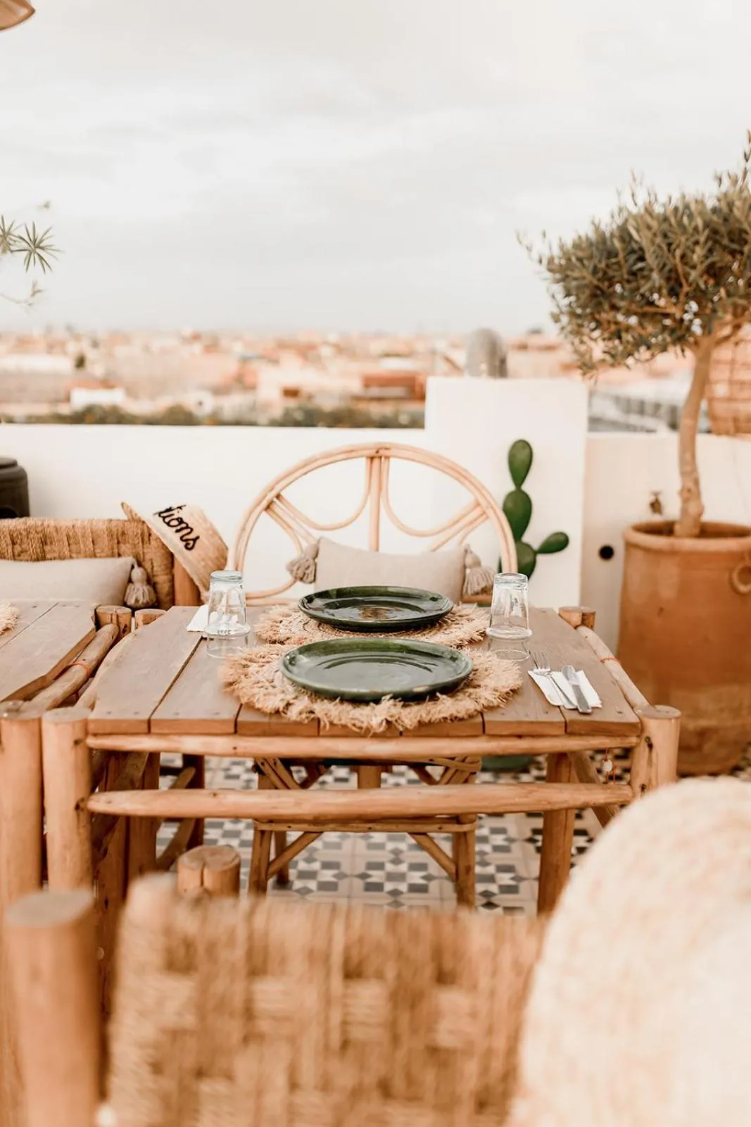 Patio in Riad Art & Emotions Boutique Hotel & Spa