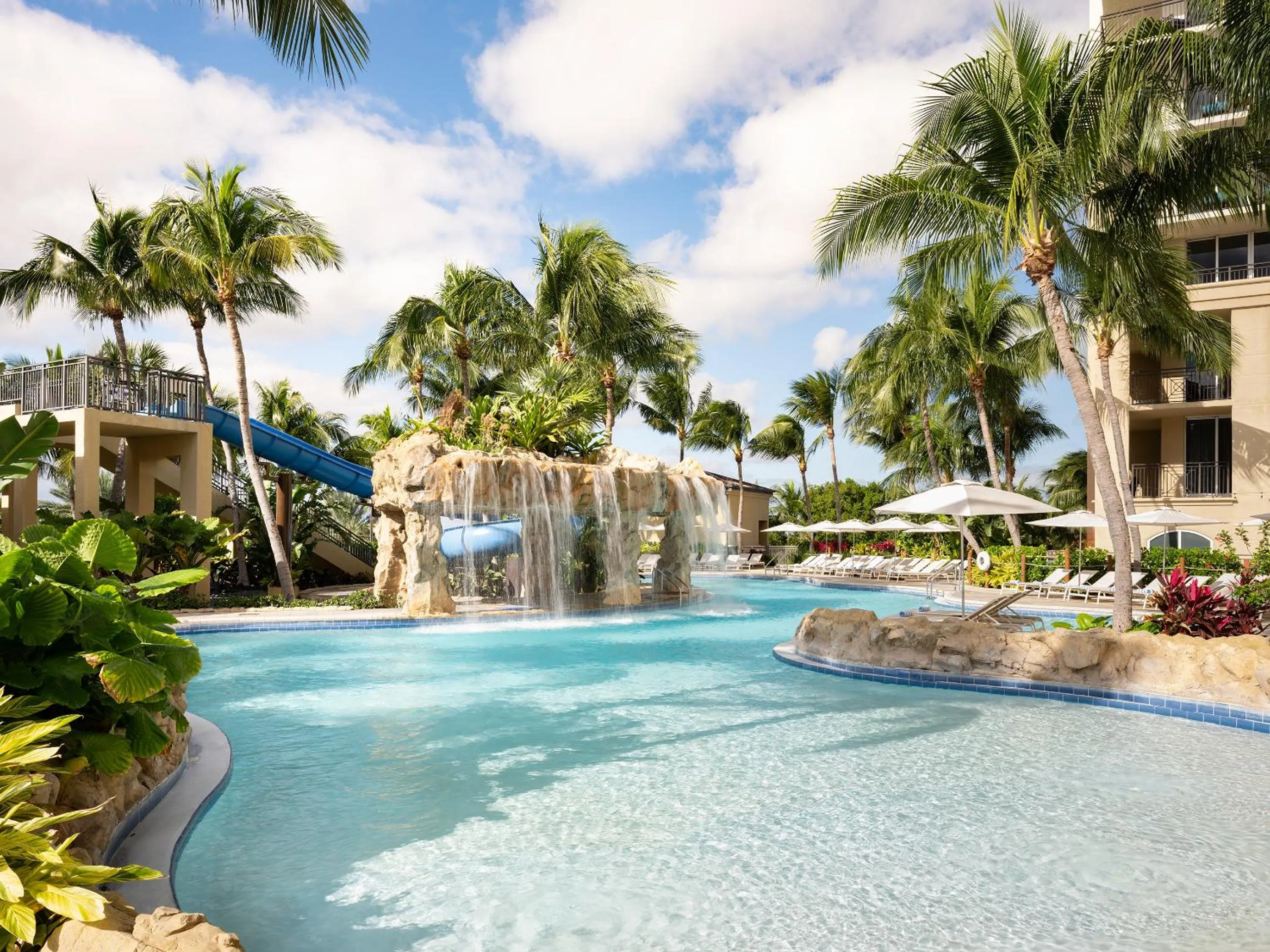 Swimming pool in Palm Beach Marriott Singer Island Beach Resort & Spa