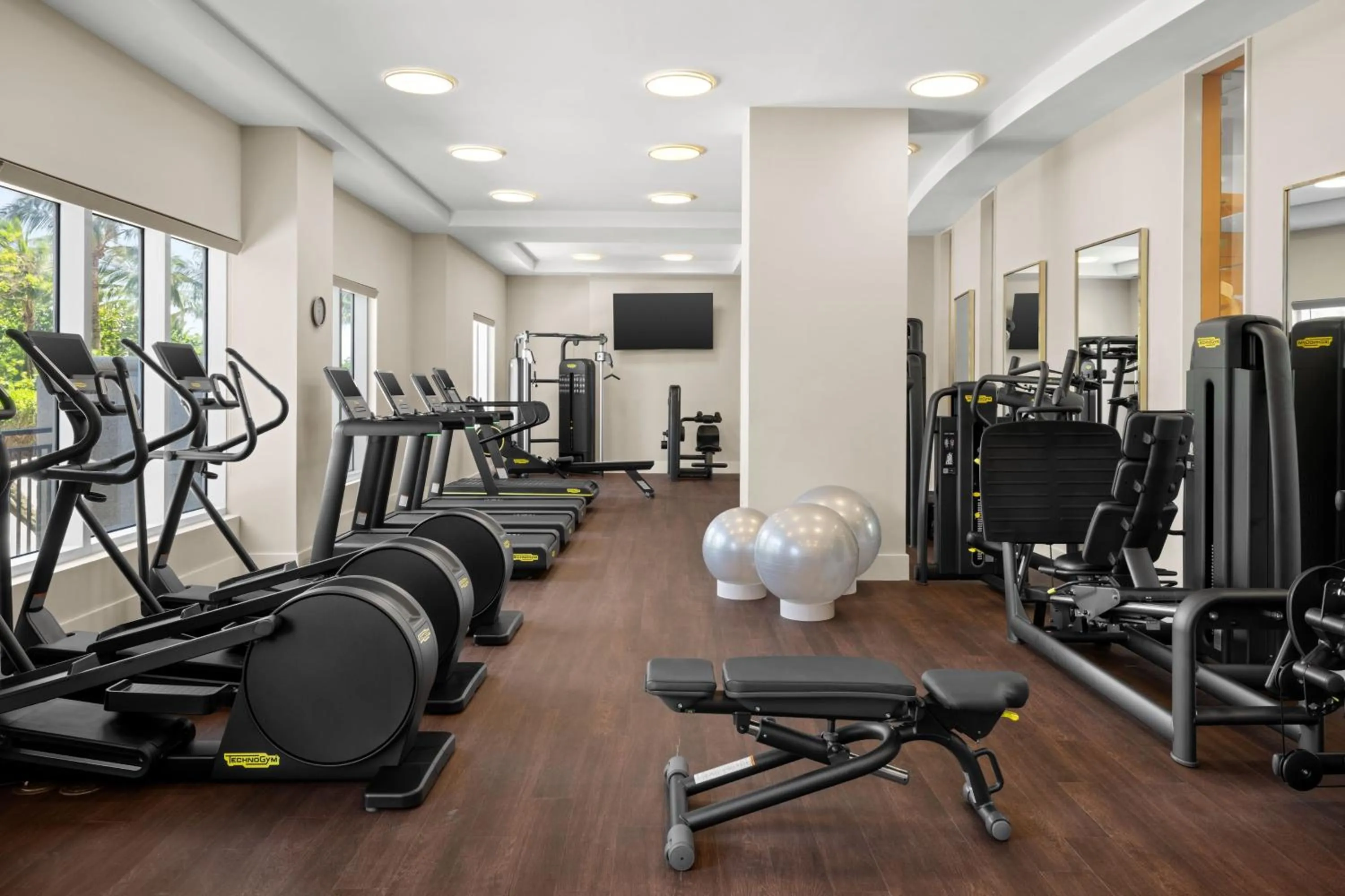 Fitness centre/facilities in Palm Beach Marriott Singer Island Beach Resort & Spa