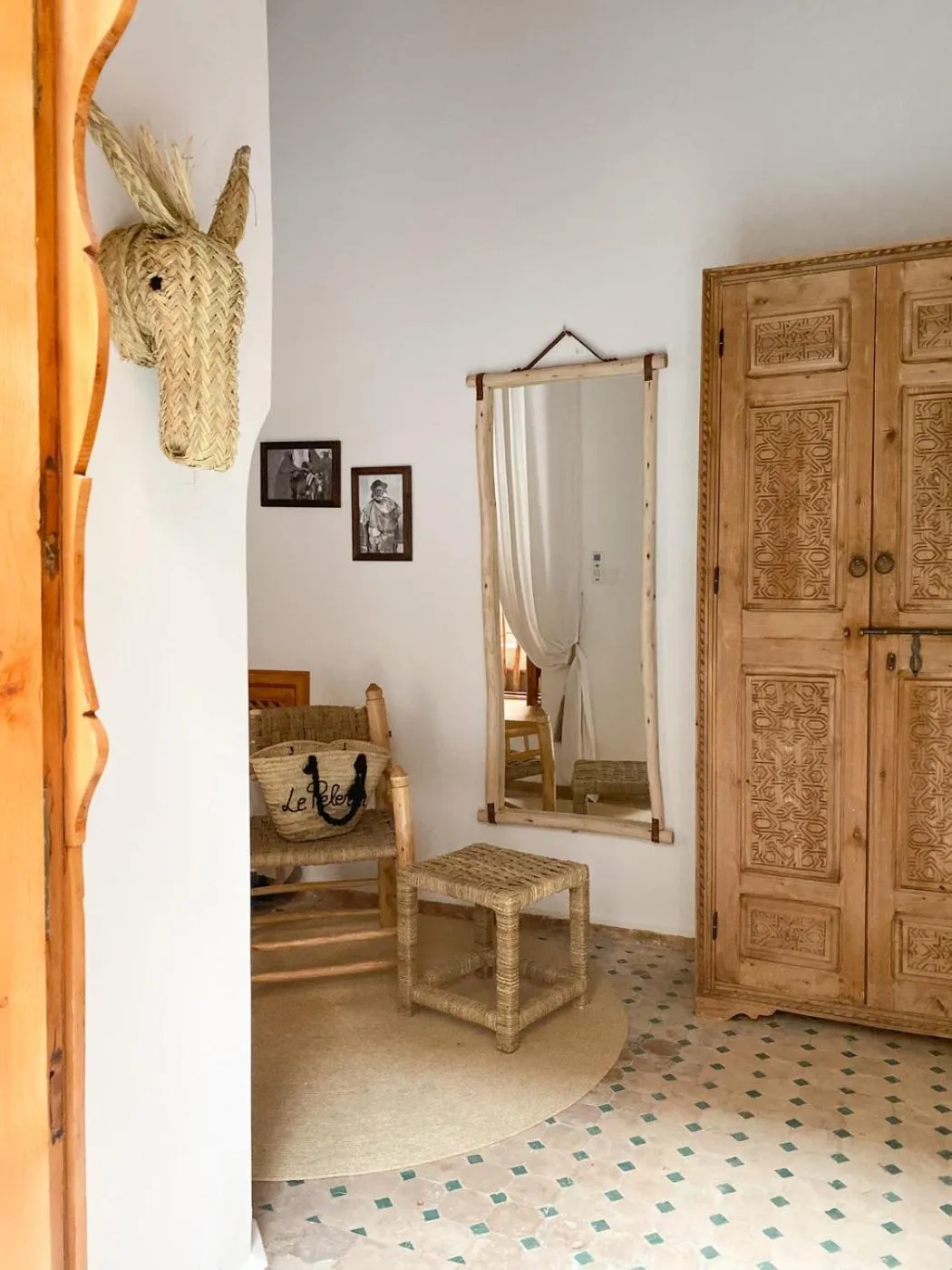 Seating area in Riad Le Pèlerin