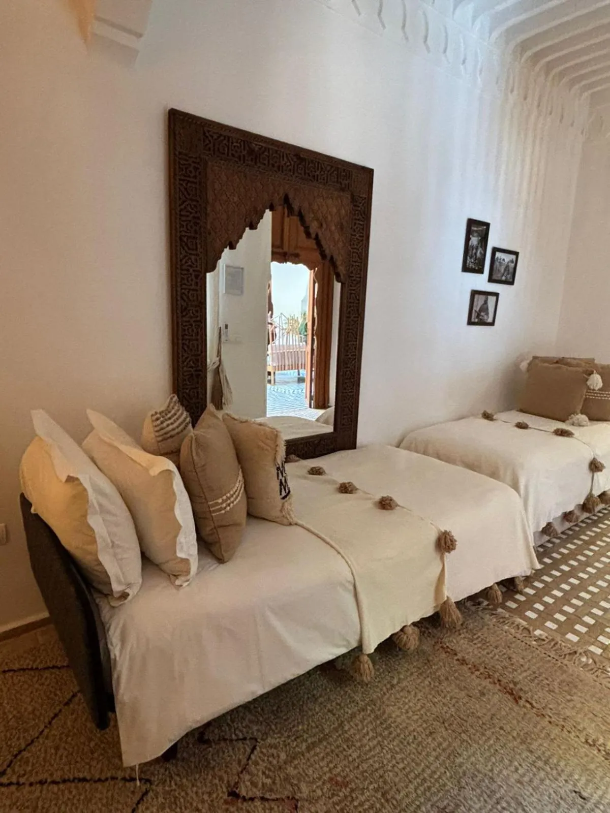 Bedroom, Bed in Riad Le Pèlerin