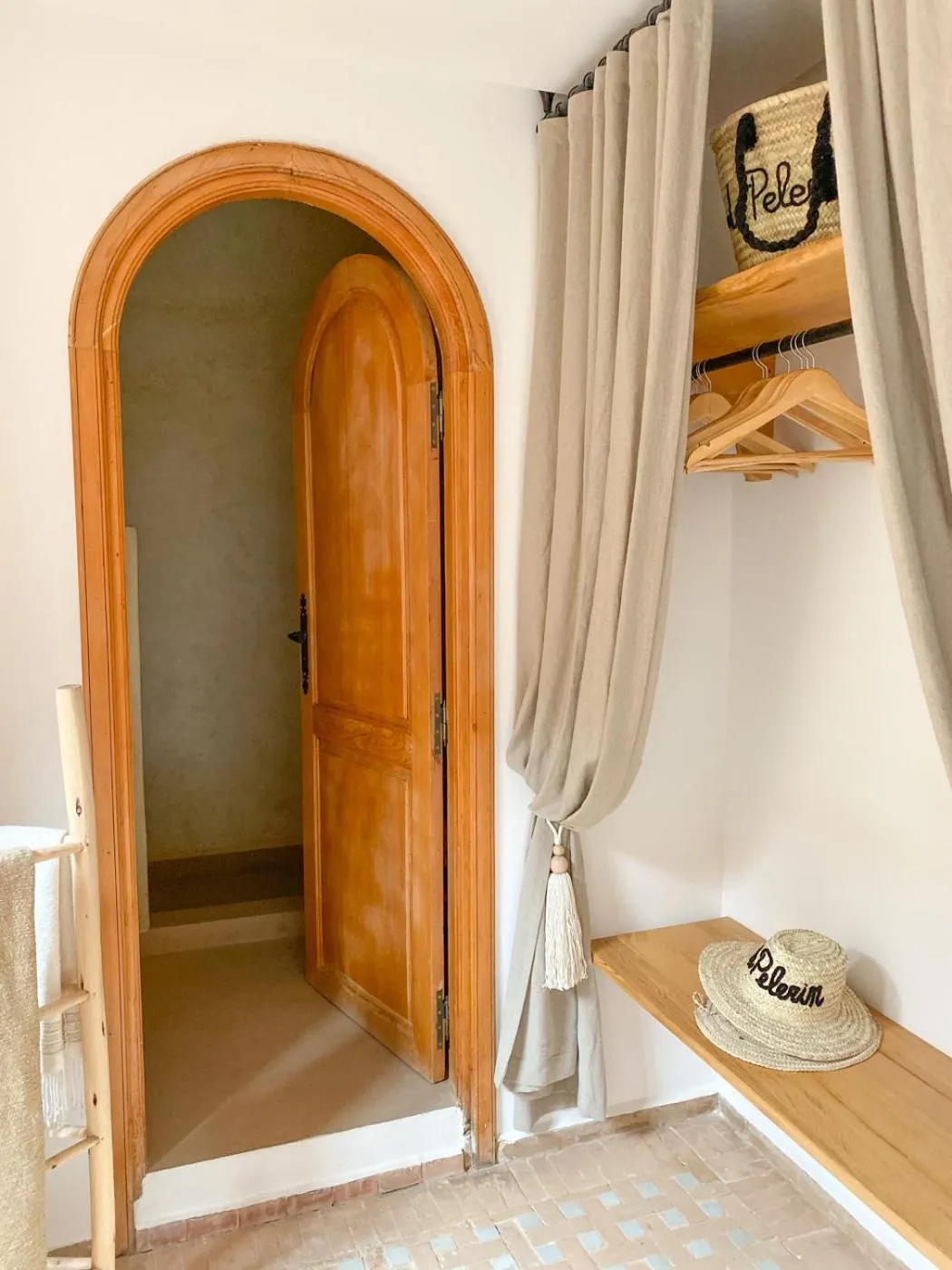 Area and facilities in Riad Le Pèlerin