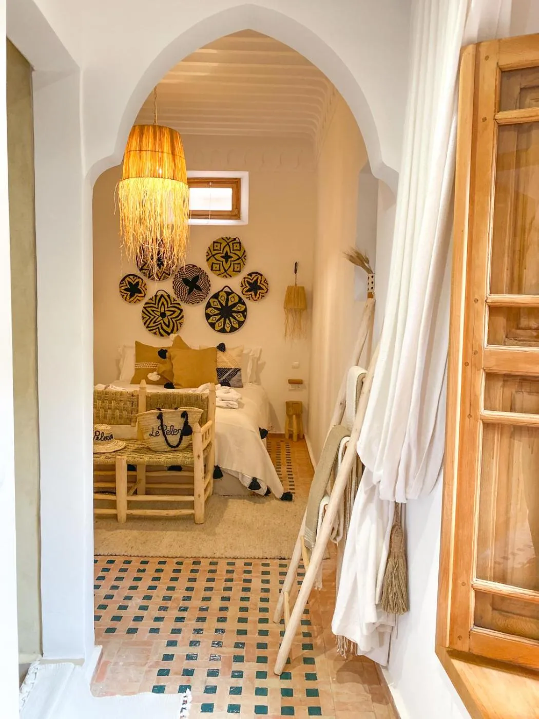 Bedroom in Riad Le Pèlerin