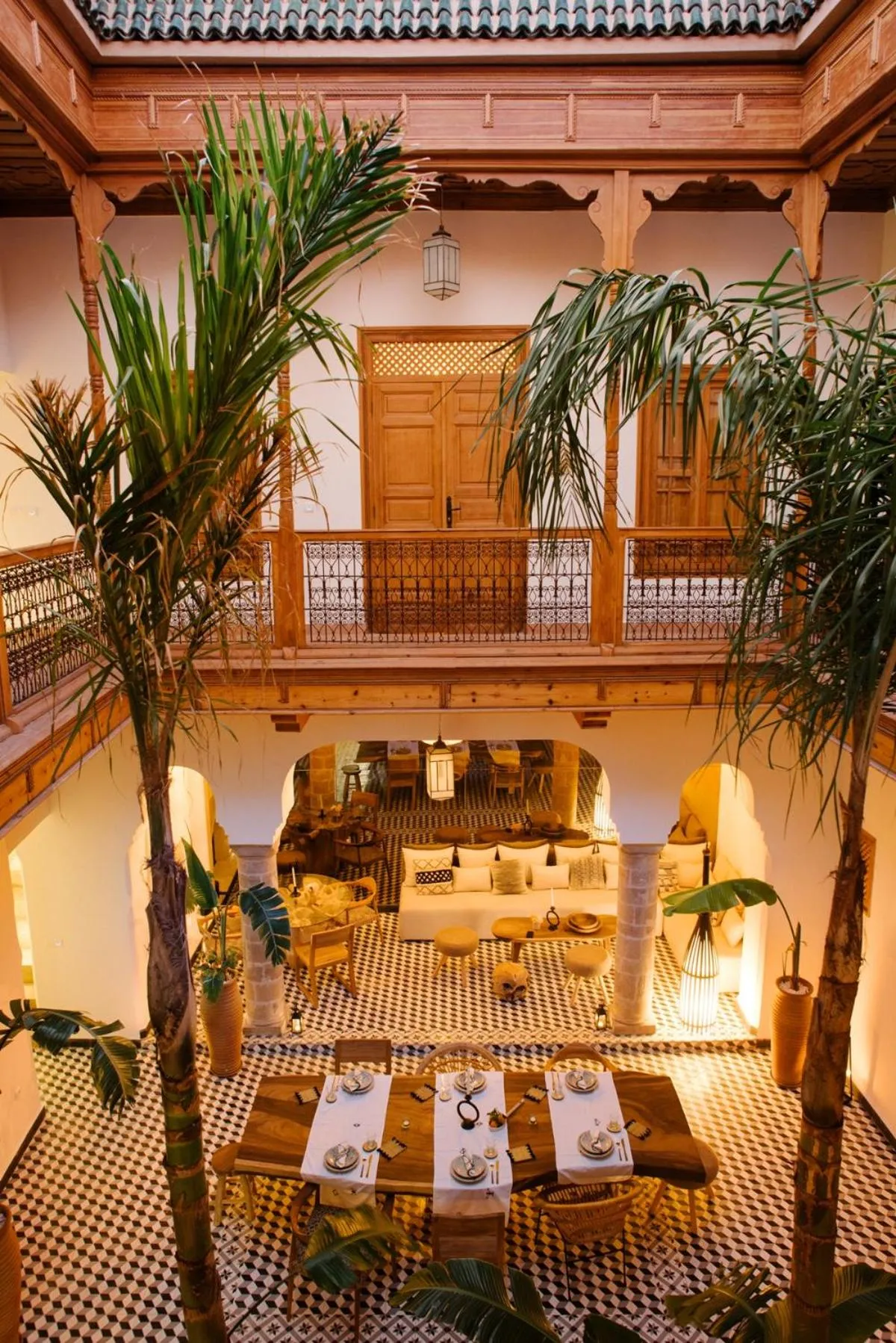 Patio in Riad Le Pèlerin