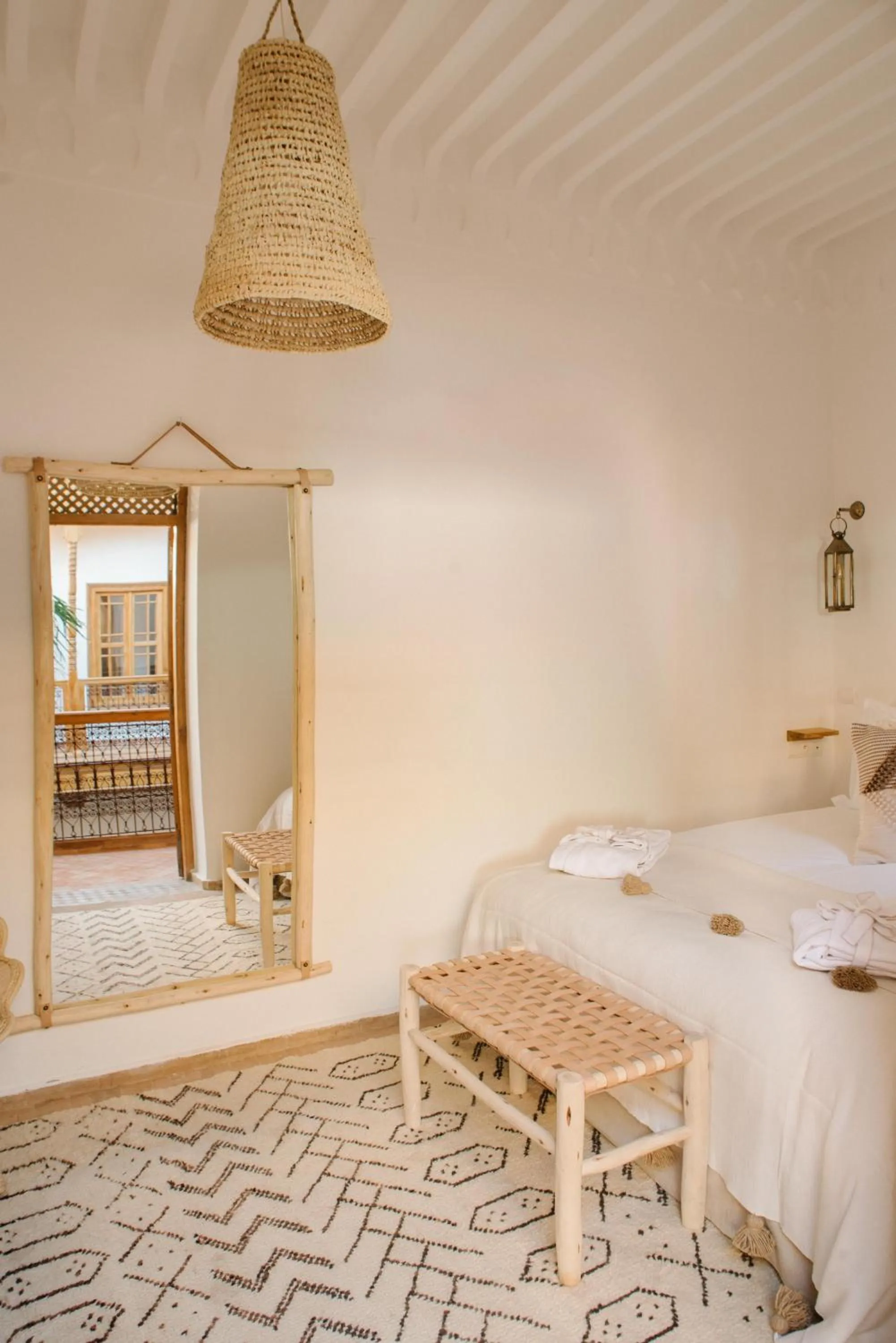 Bedroom, Bed in Riad Le Pèlerin