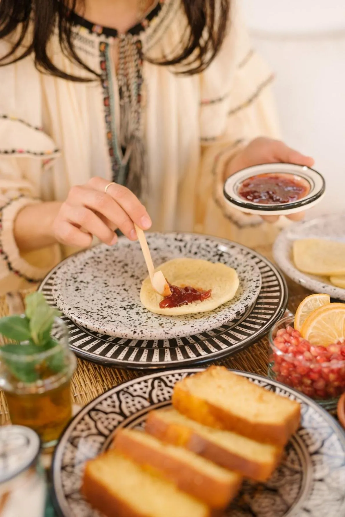Food and drinks in Riad Le Pèlerin
