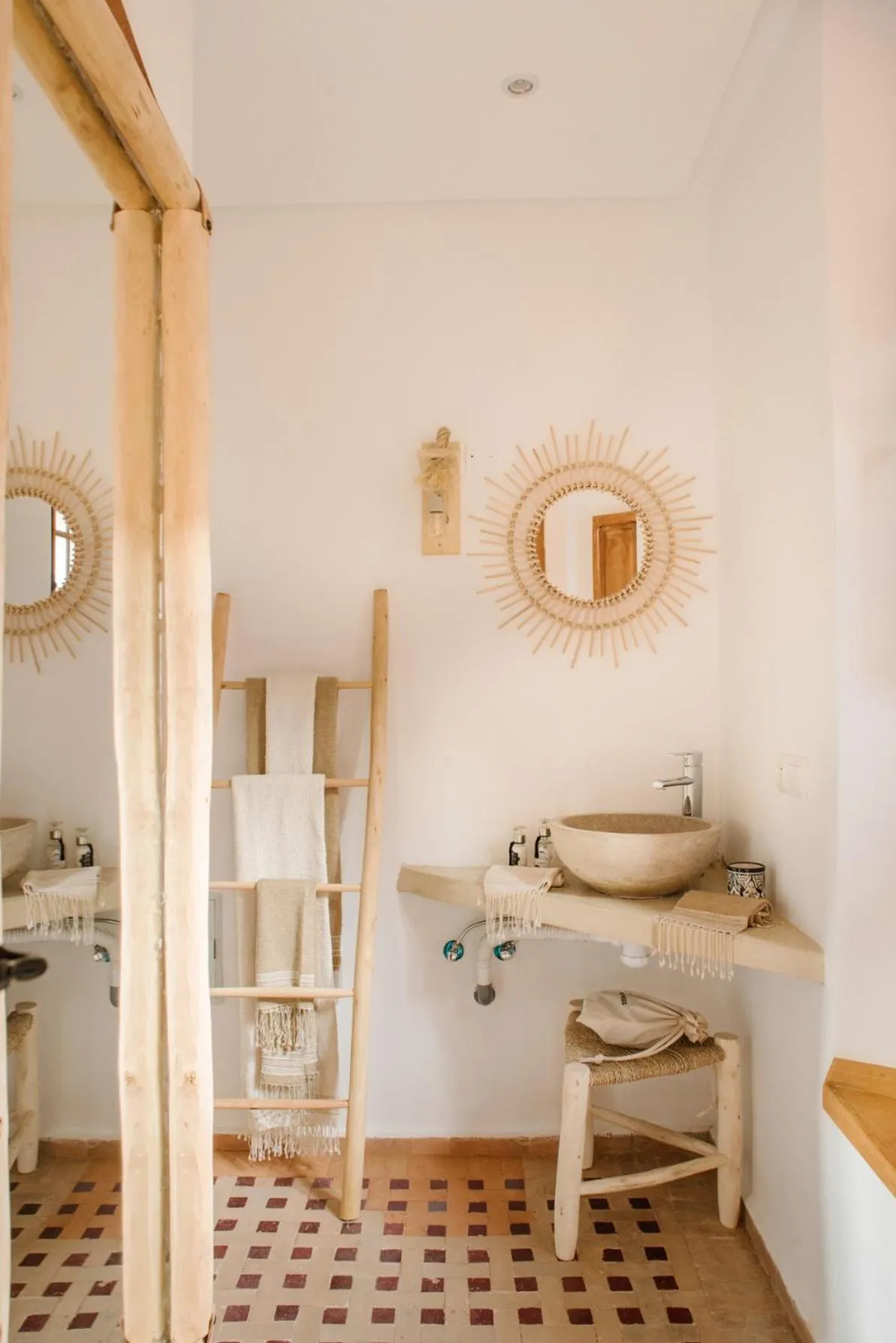 Bathroom in Riad Le Pèlerin