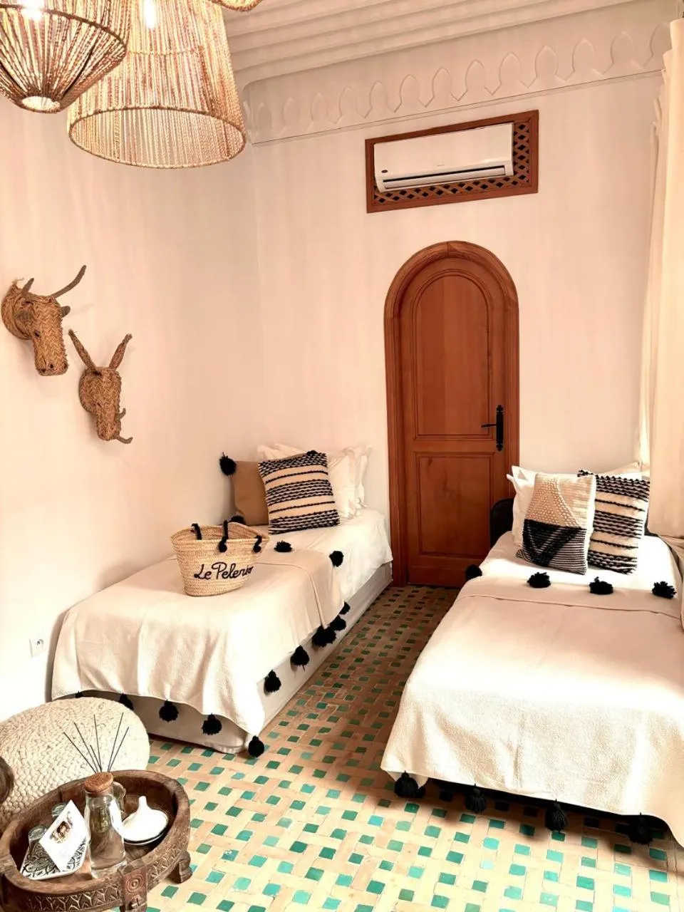 Bedroom, Bed in Riad Le Pèlerin