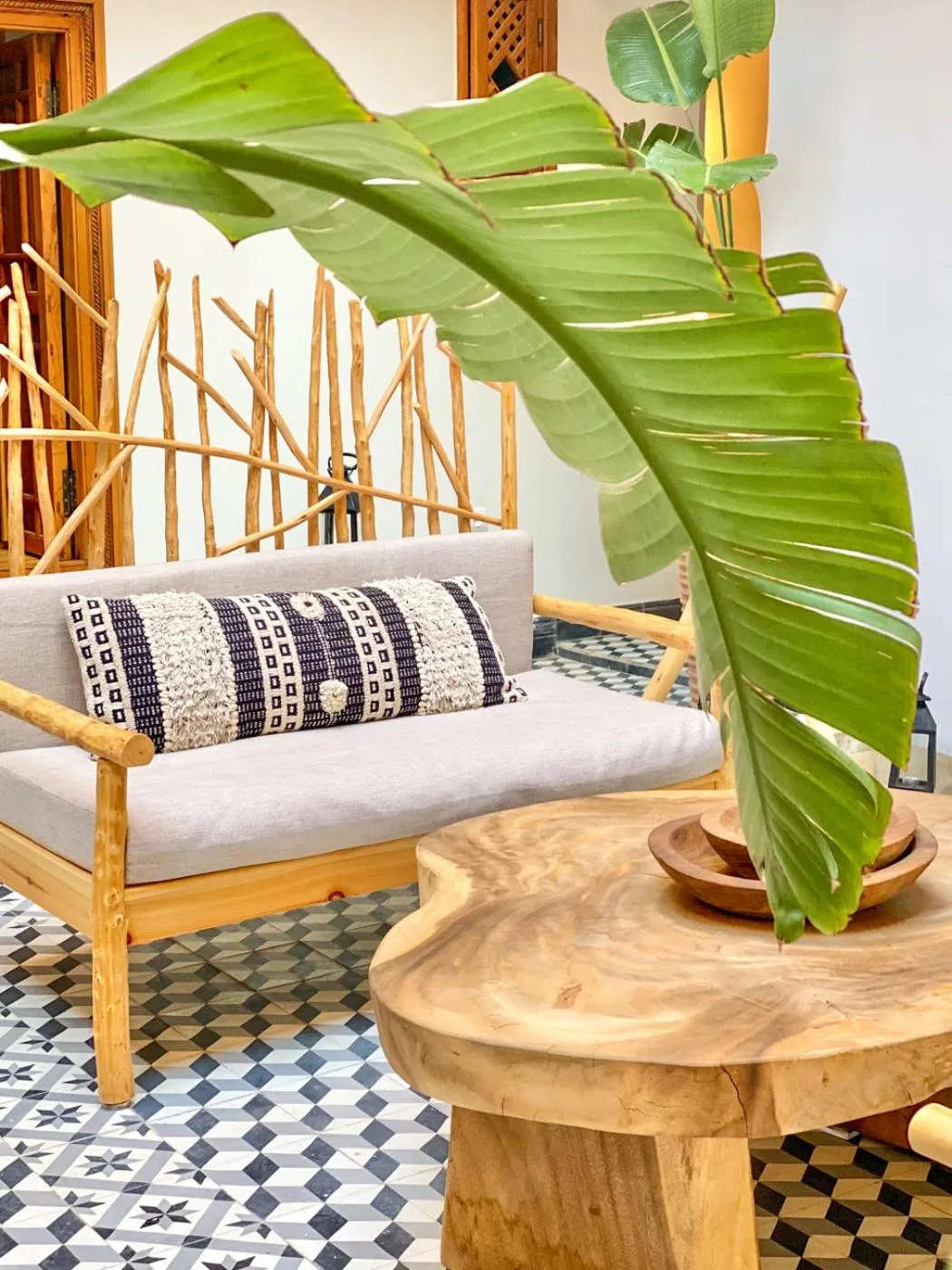 Patio in Riad Le Pèlerin