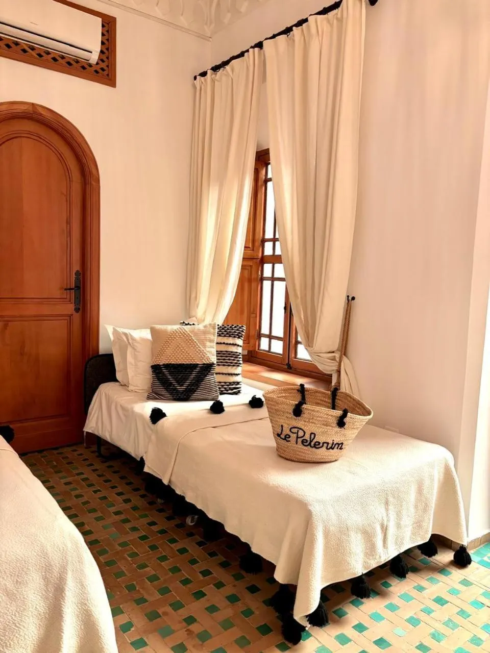 Bedroom, Bed in Riad Le Pèlerin