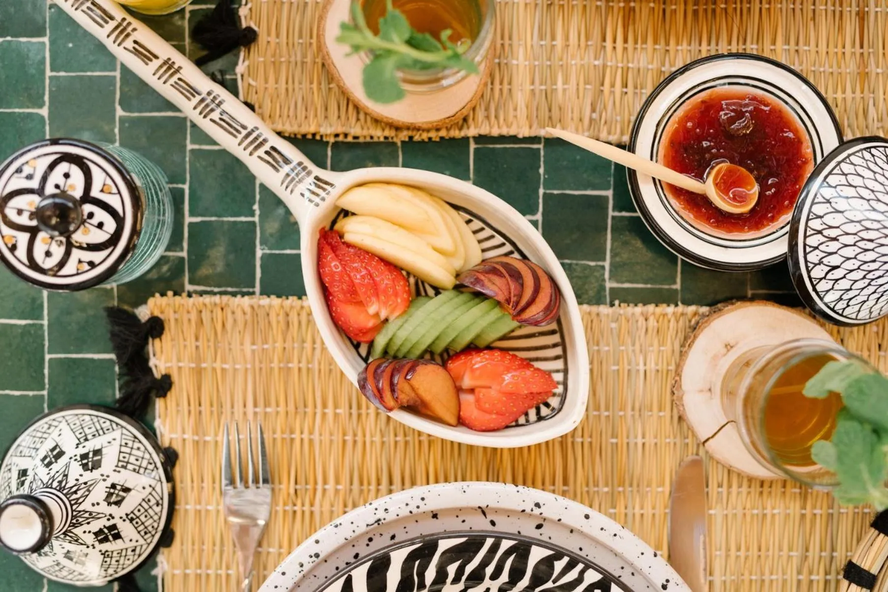 Food in Riad Le Pèlerin