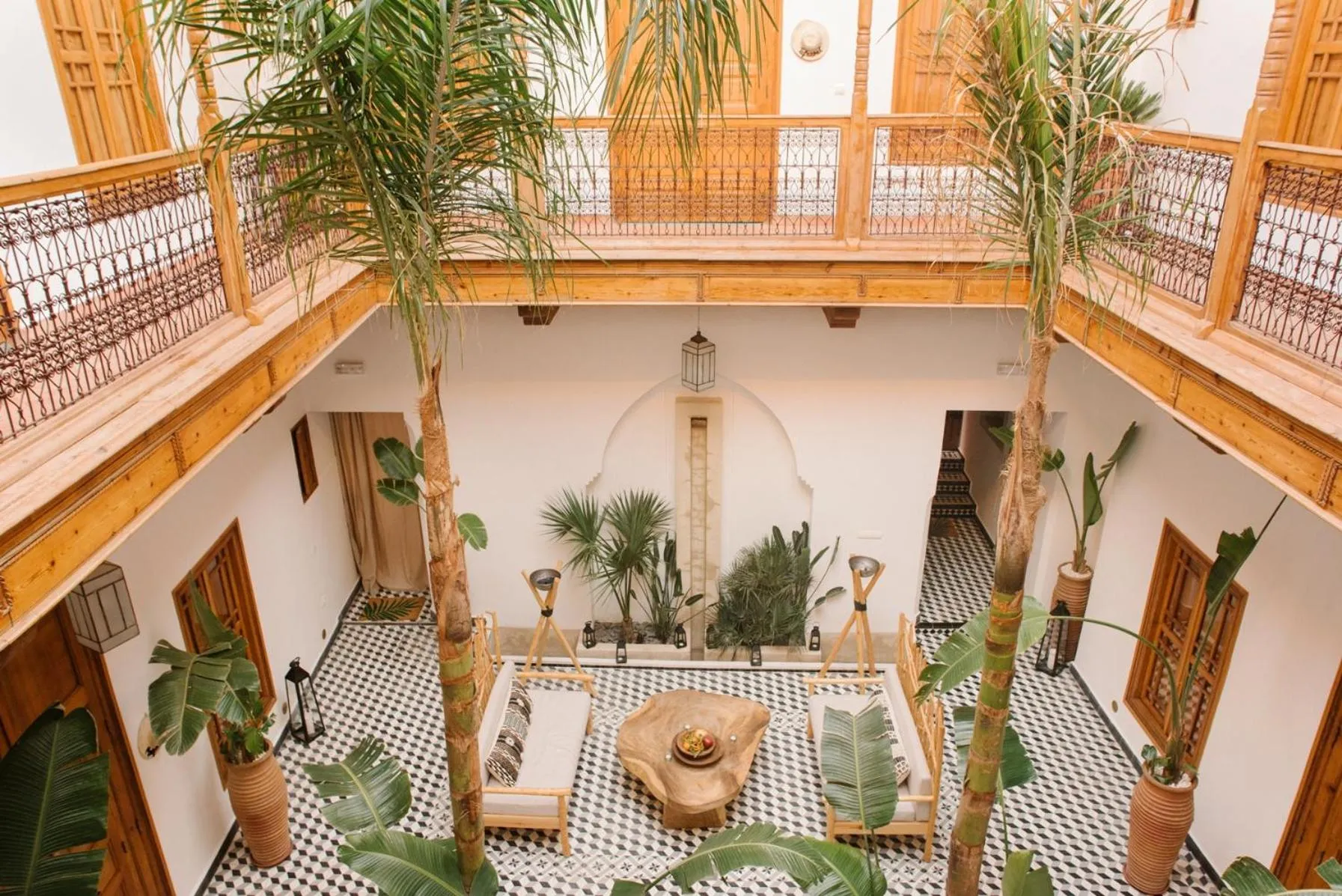 Patio in Riad Le Pèlerin