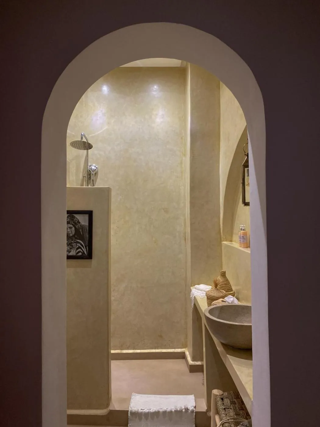 Bathroom in Riad Le Pèlerin