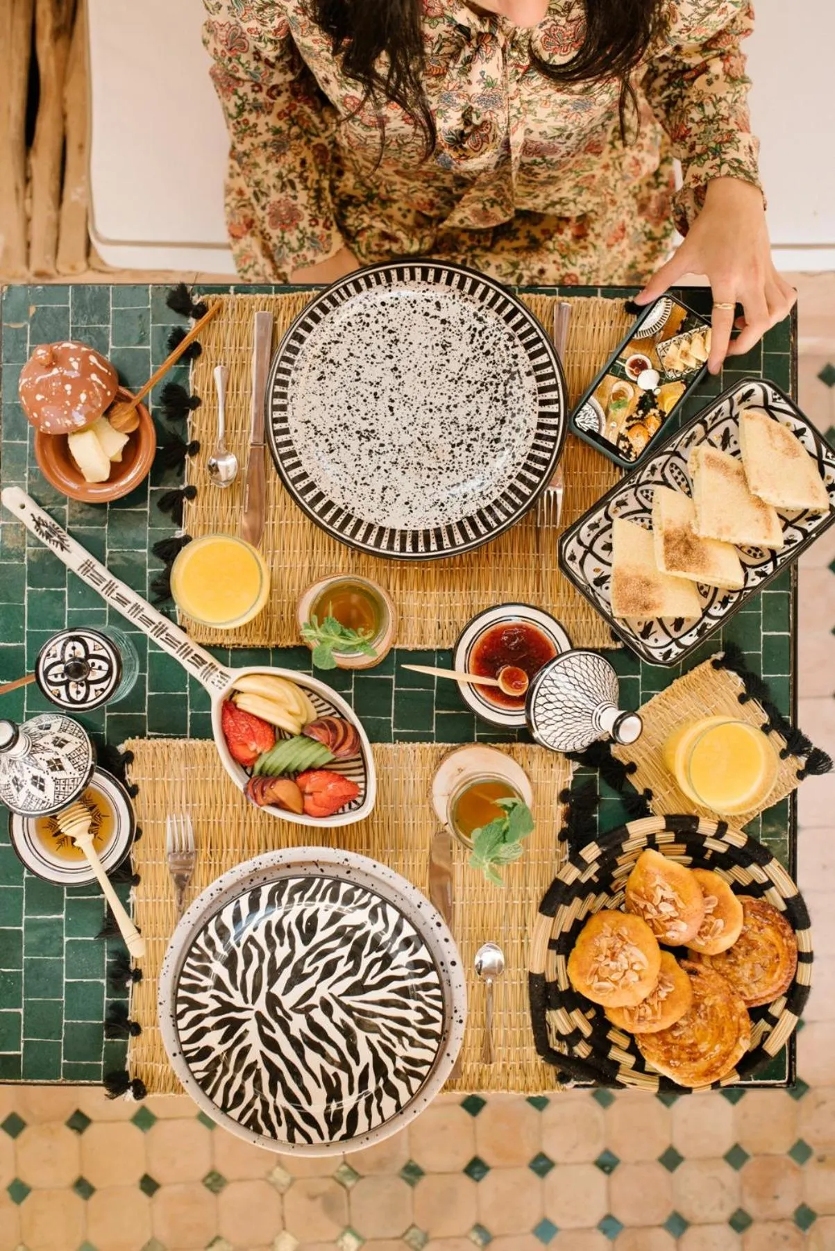 Breakfast in Riad Le Pèlerin