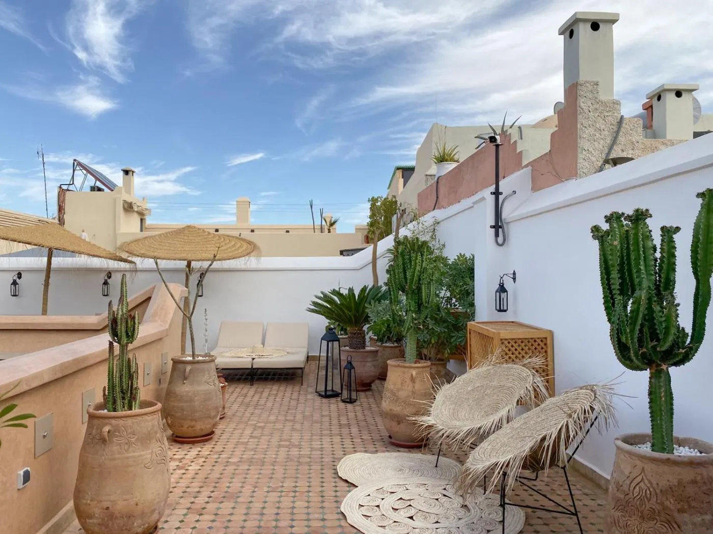 Balcony/Terrace in Riad Le Pèlerin