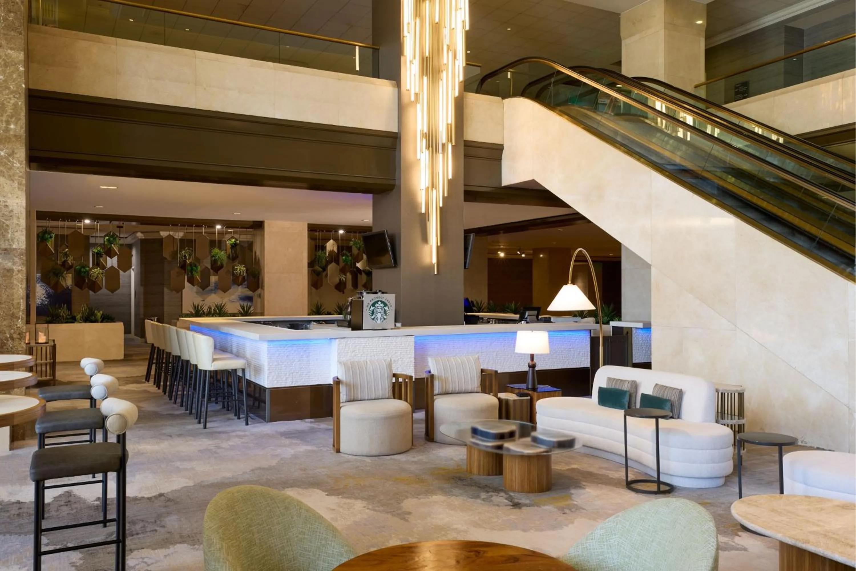 Lobby or reception in The Westin Los Angeles Airport