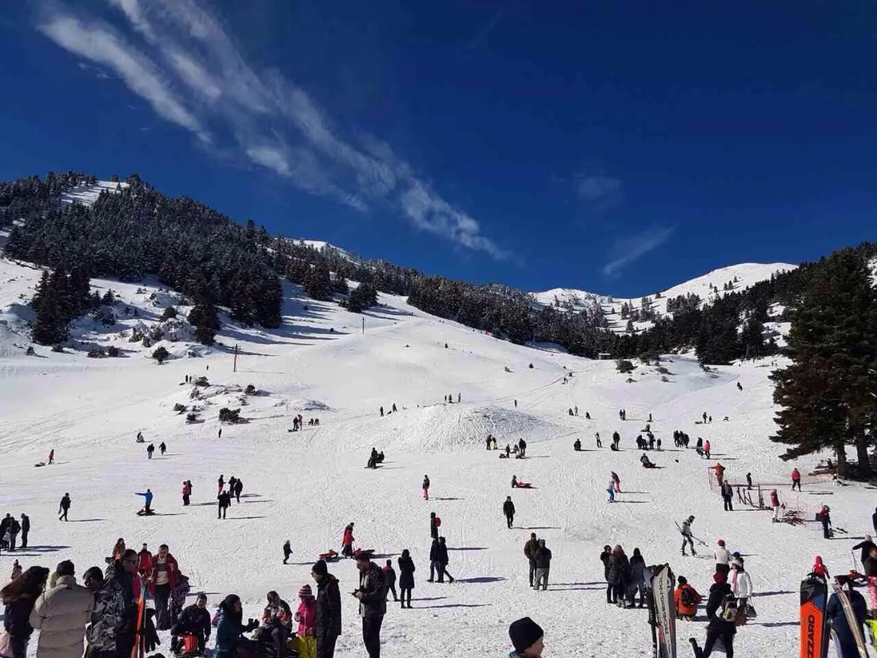 Ski School in Villa Vager
