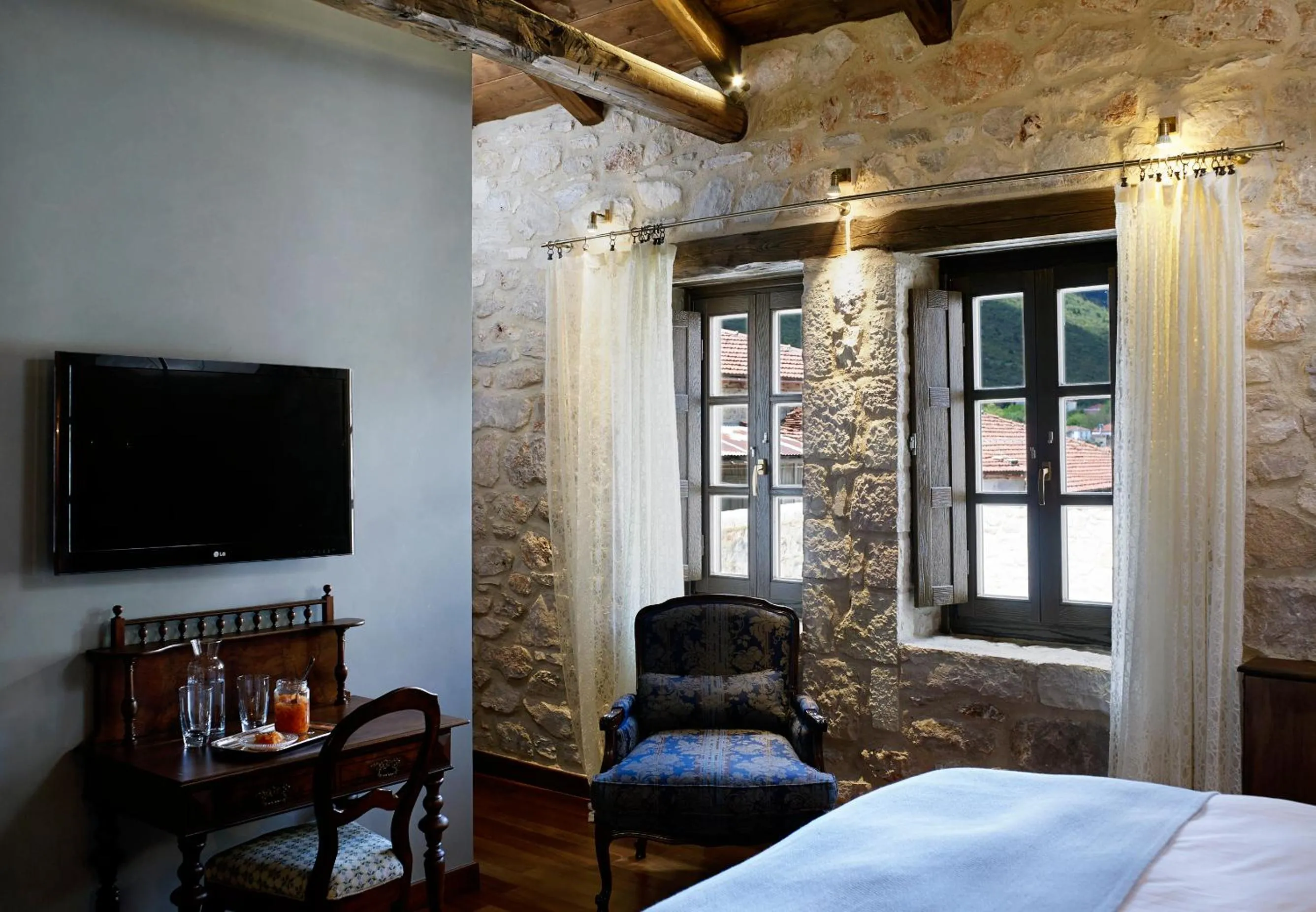 Bedroom, Bed in Villa Vager