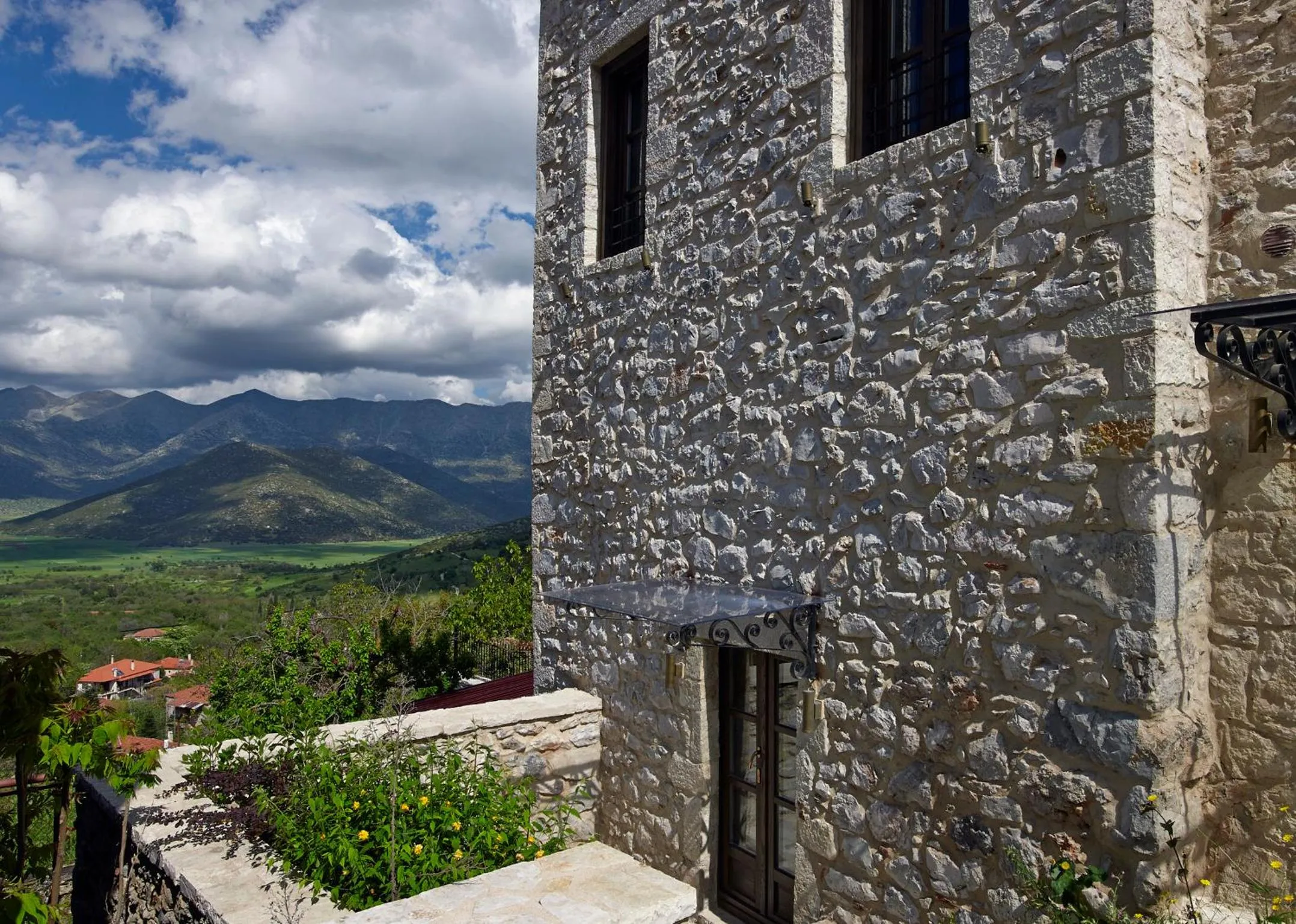 Decorative detail in Villa Vager