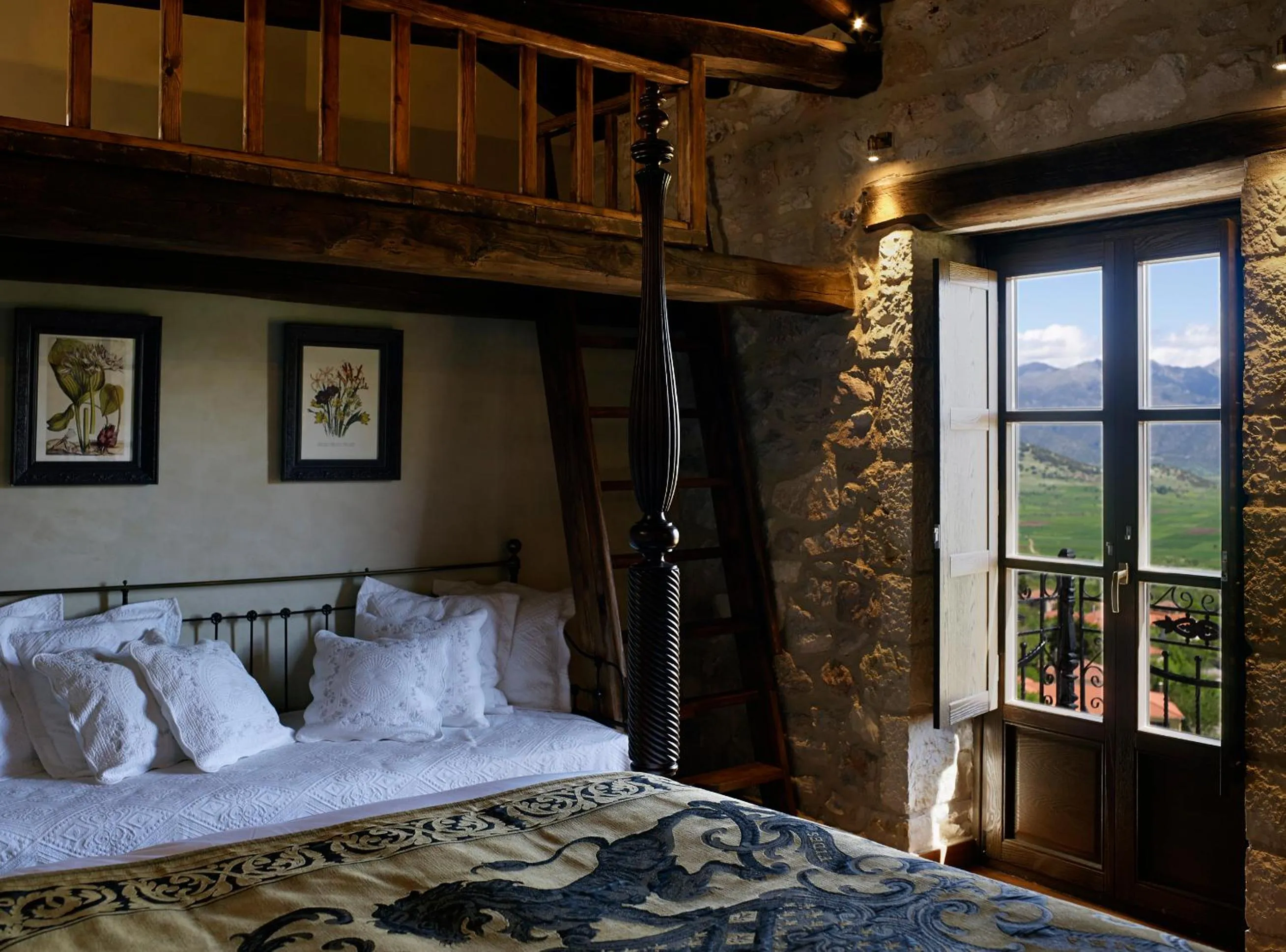 Bedroom, Bed in Villa Vager