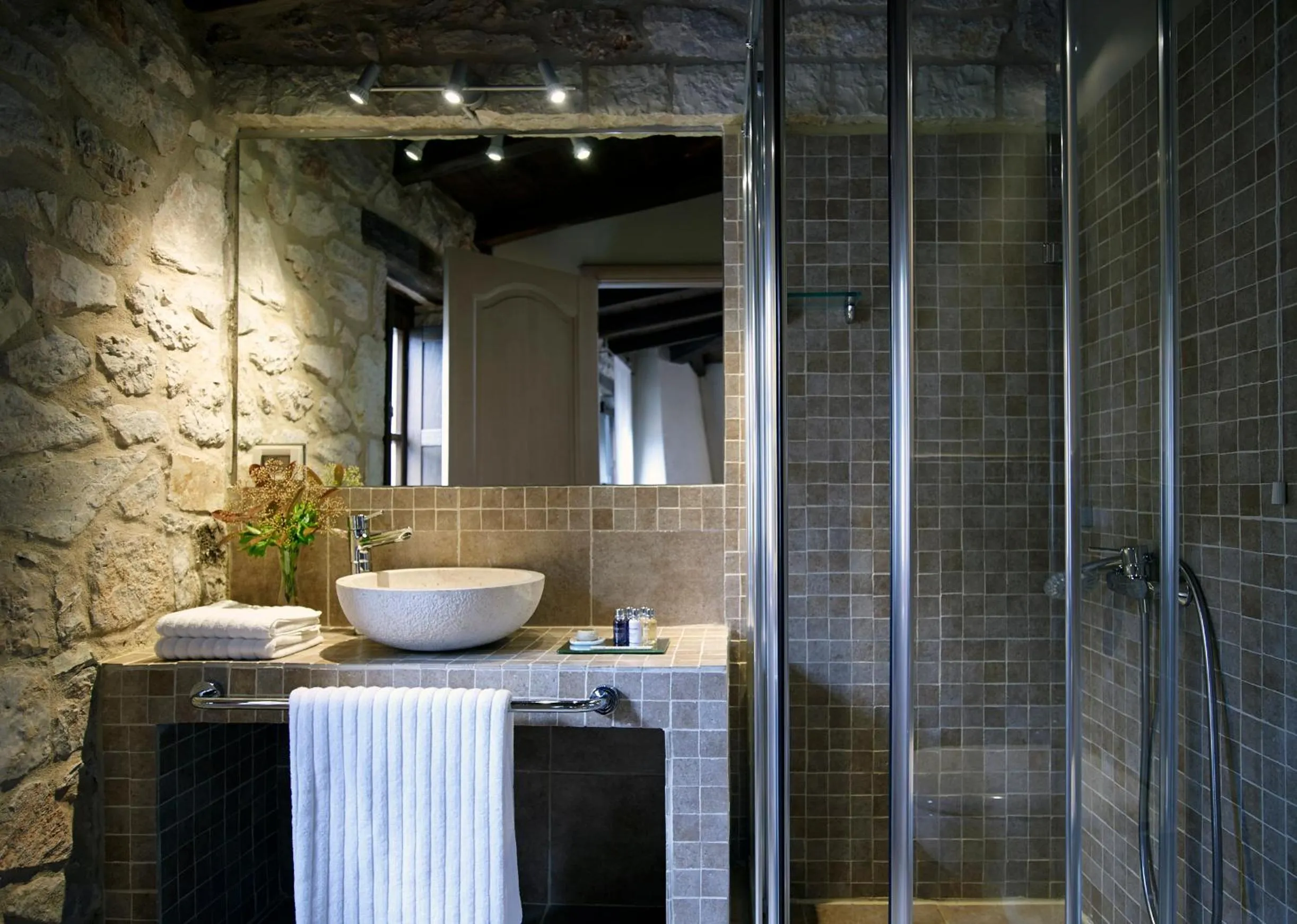 Shower in Villa Vager