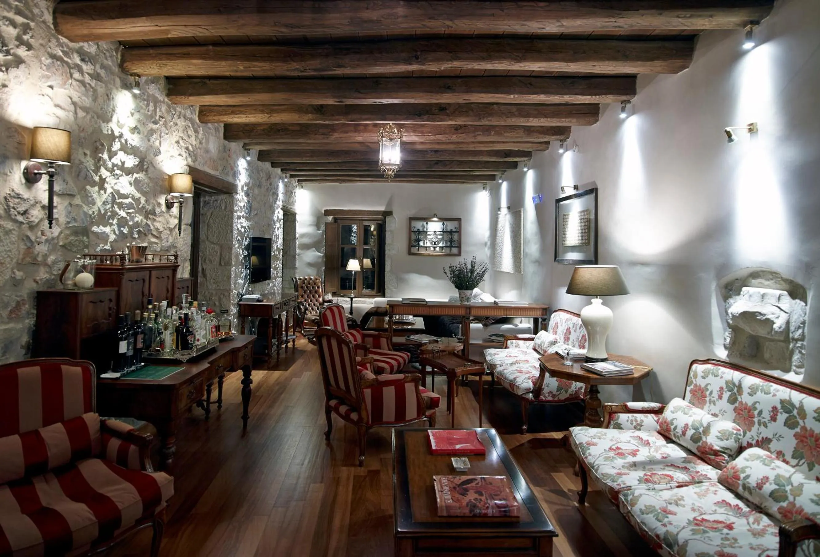 Living room in Villa Vager