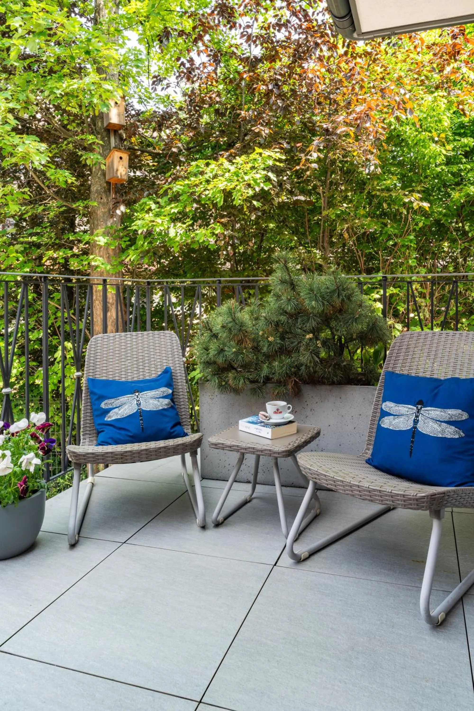 Patio in Altara Apartamenty Centrum - Free Parking