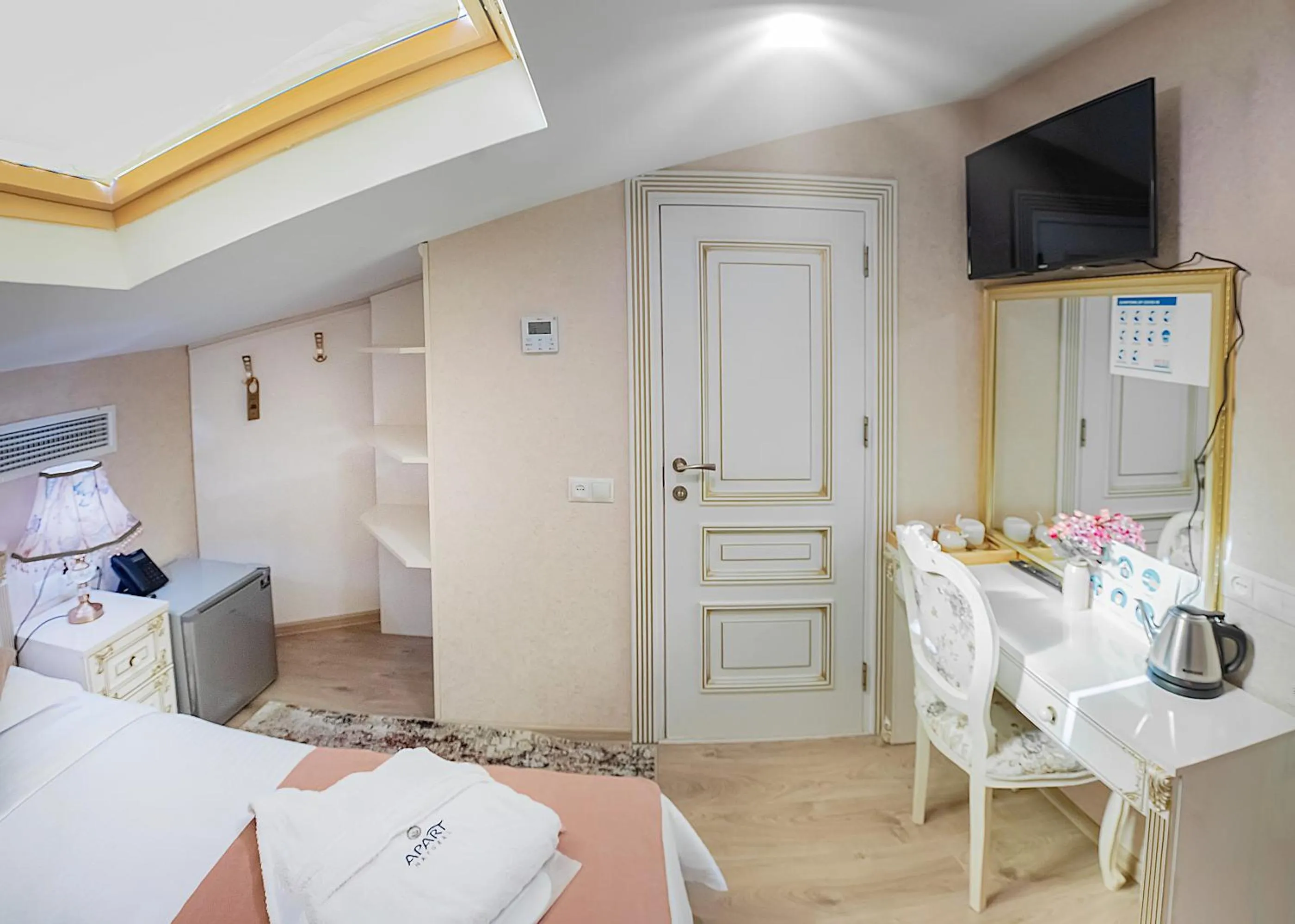 Bed in Vintage Hotel