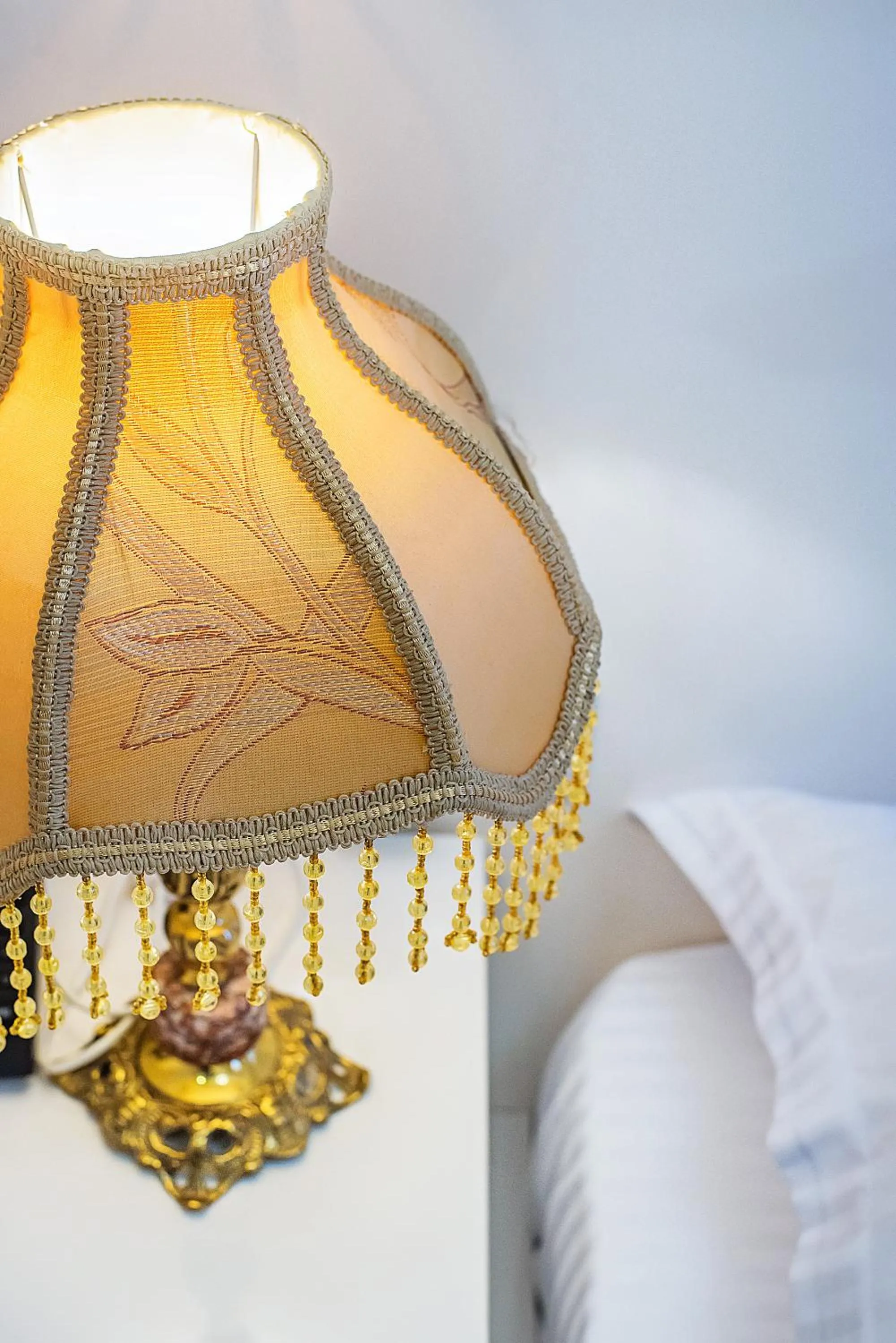 Bed in Vintage Hotel