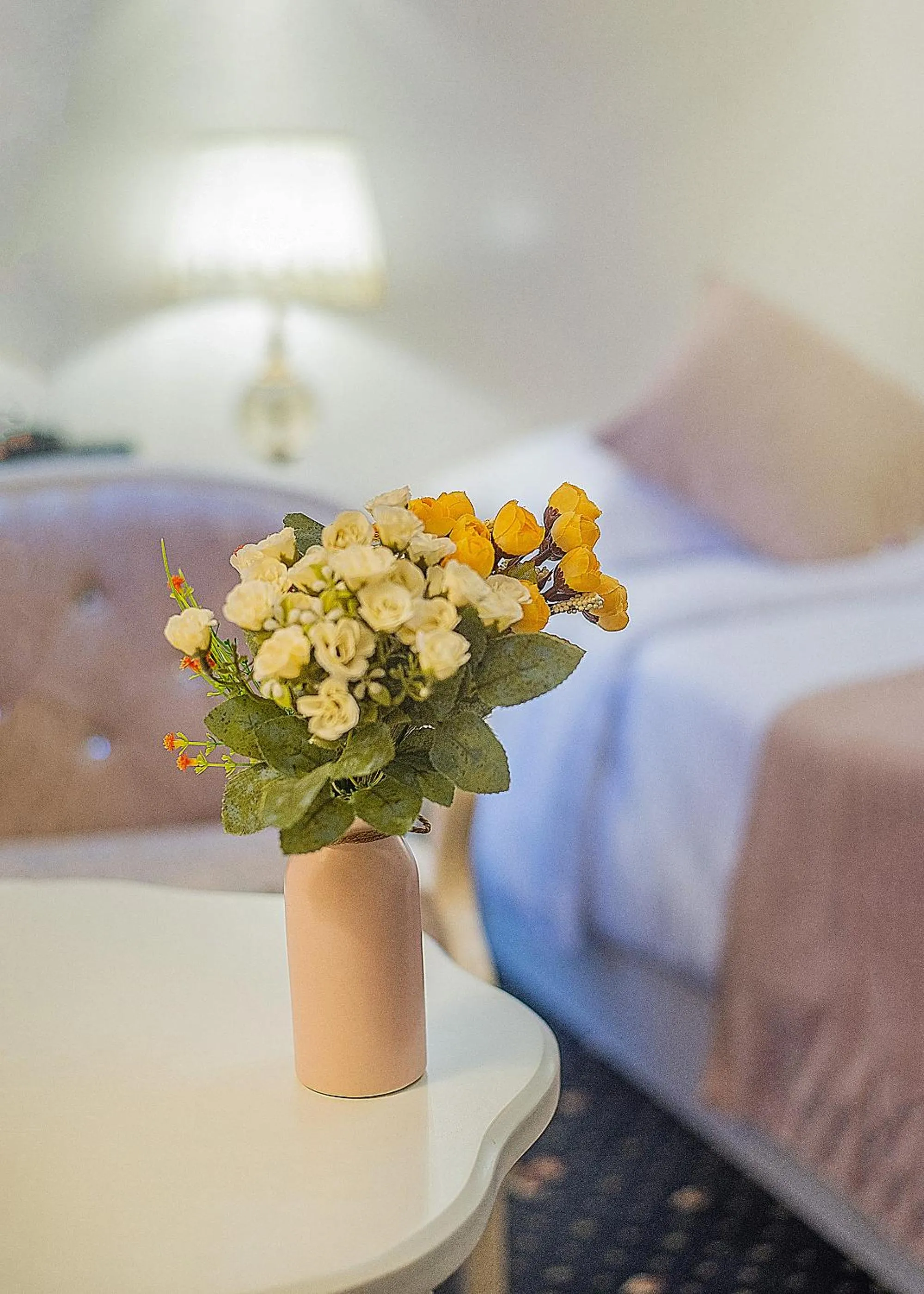 Bed in Vintage Hotel